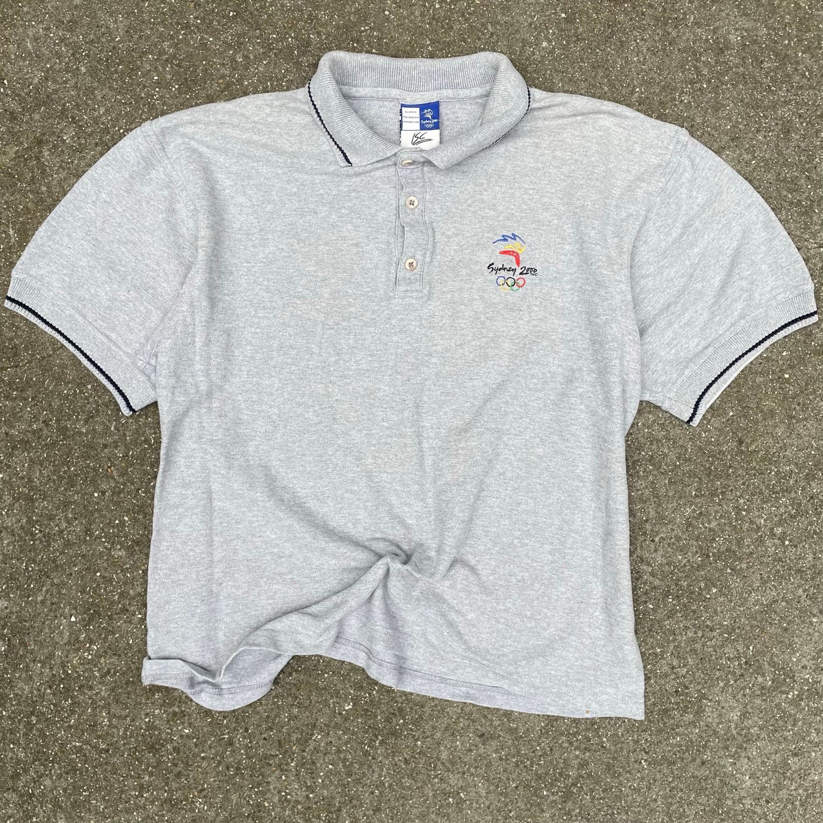 Vintage Sydney Olympics 2000 Polo Shirt Mens Large Size US L / EU 52-54 / 3 - 1 Thumbnail
