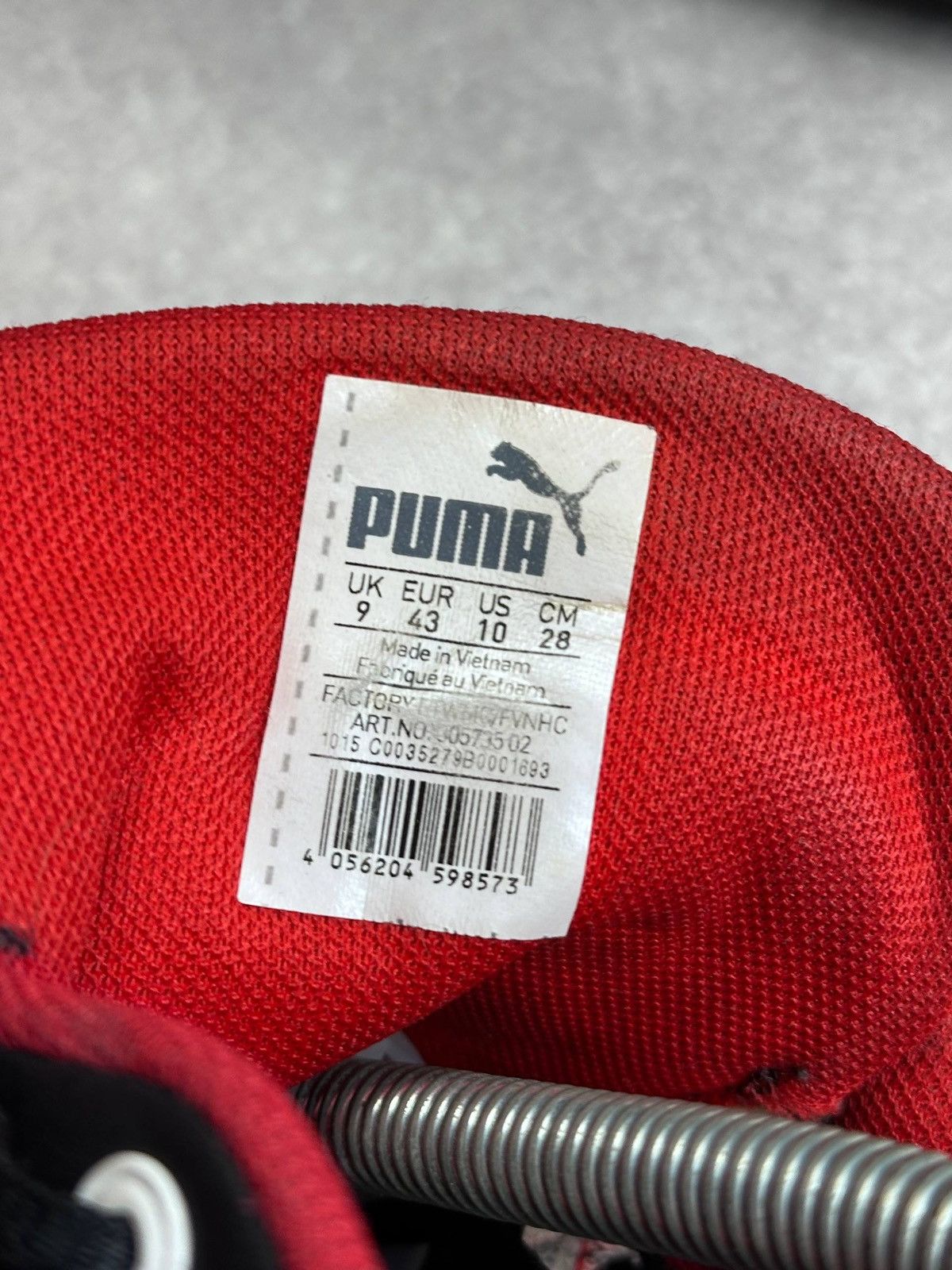 Ferrari × Puma Vintage Puma Ferarri Speed cat Racing Y2K Sneakers Mens Us10 Size US 10 / EU 43 - 8 Thumbnail