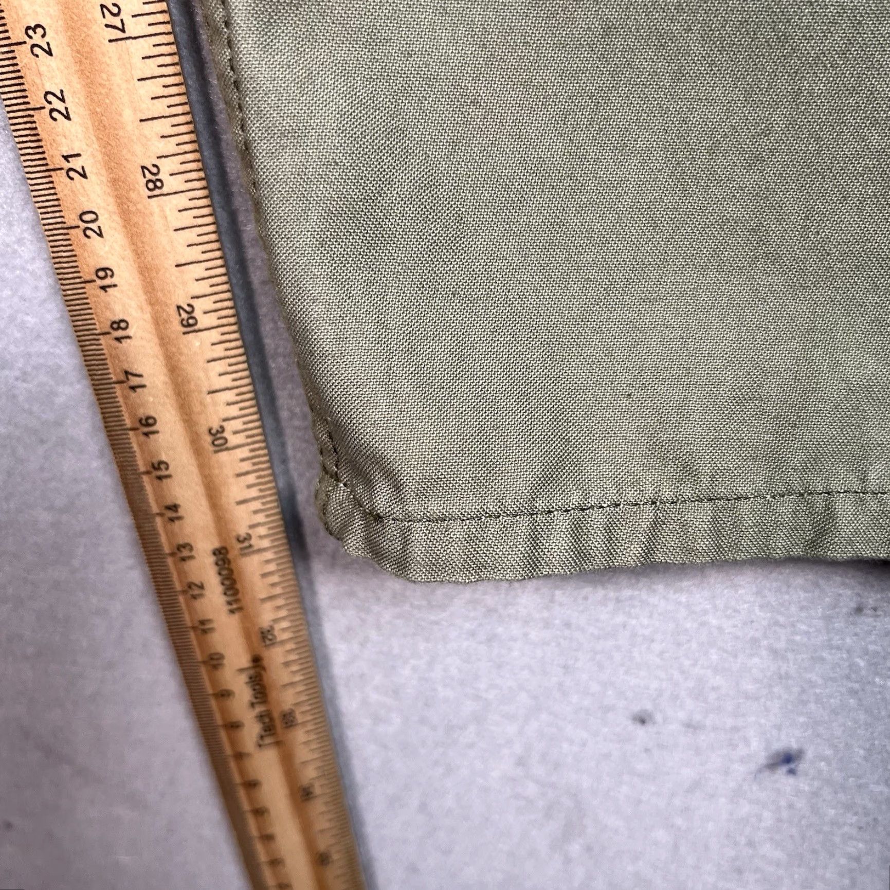 Olive VINTAGE Acapulco Gold Chino Pants Men 34 Olive Green Straight Leg Adult 34 Green 90s Mens Size US 34 / EU 50 - 5 Thumbnail
