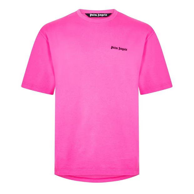 image of Palm Angels O1G2R1Mq0524 T-Shirts In Pink, Men's (Size Large)