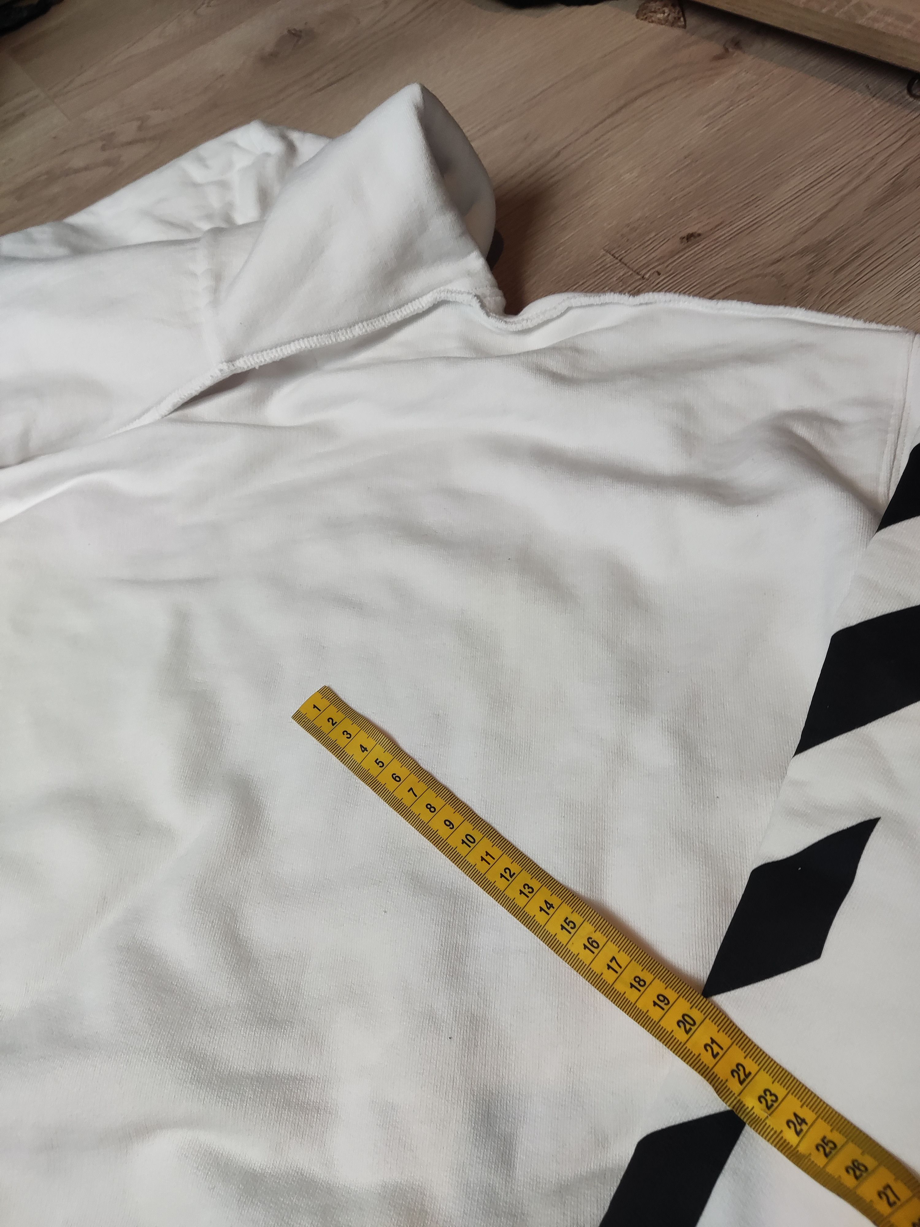 Off-White Off white Helvetica oversized hoodie diag arrow print stripe Size US XXL / EU 58 / 5 - 8 Thumbnail