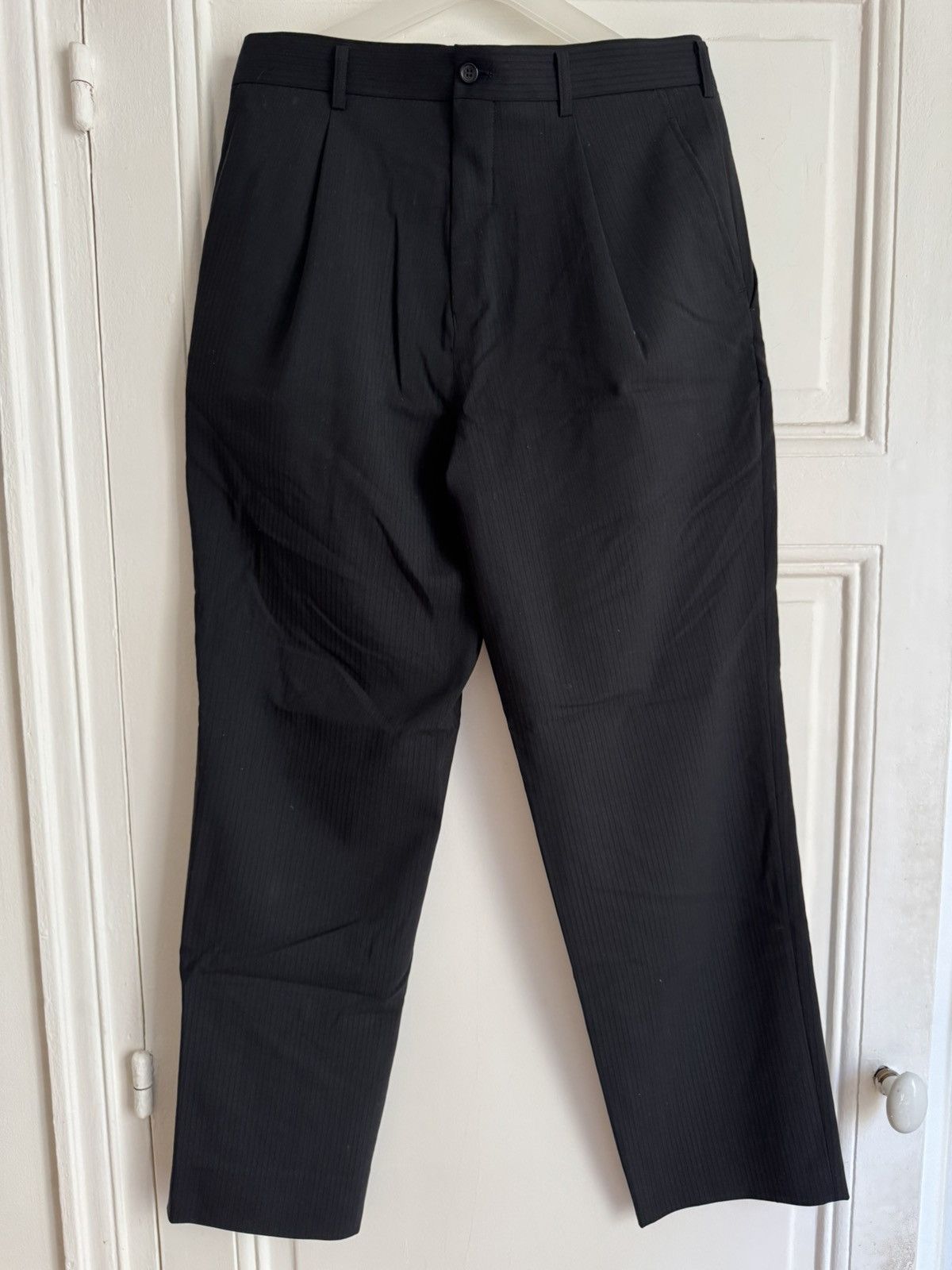 Comme des Garcons Homme Plus Comme des Garcons Homme Plus AD2023 "Double Front" Trousers Size US 32 / EU 48 - 3 Thumbnail