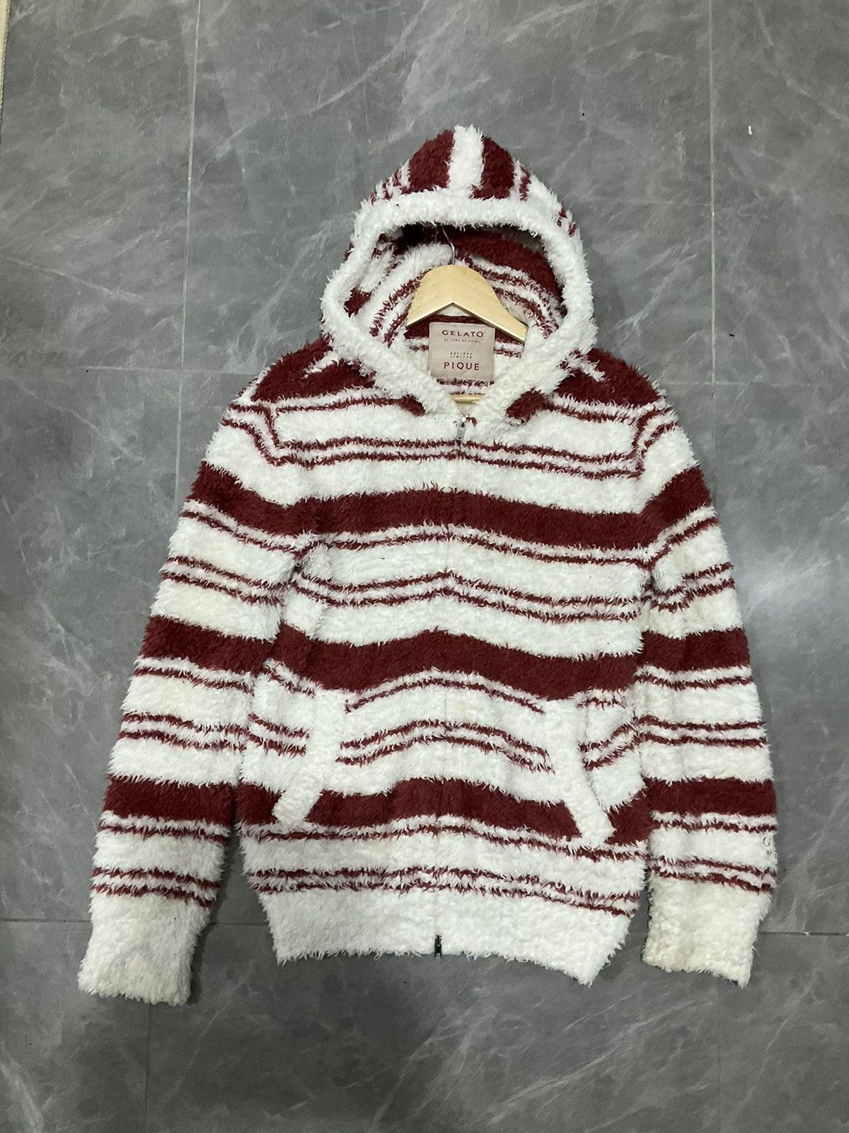 Homespun Knitwear Best Offer🔥Gelato Pique Homme Fleece Jacket Hoodie Winter Size US L / EU 52-54 / 3 - 1 Thumbnail