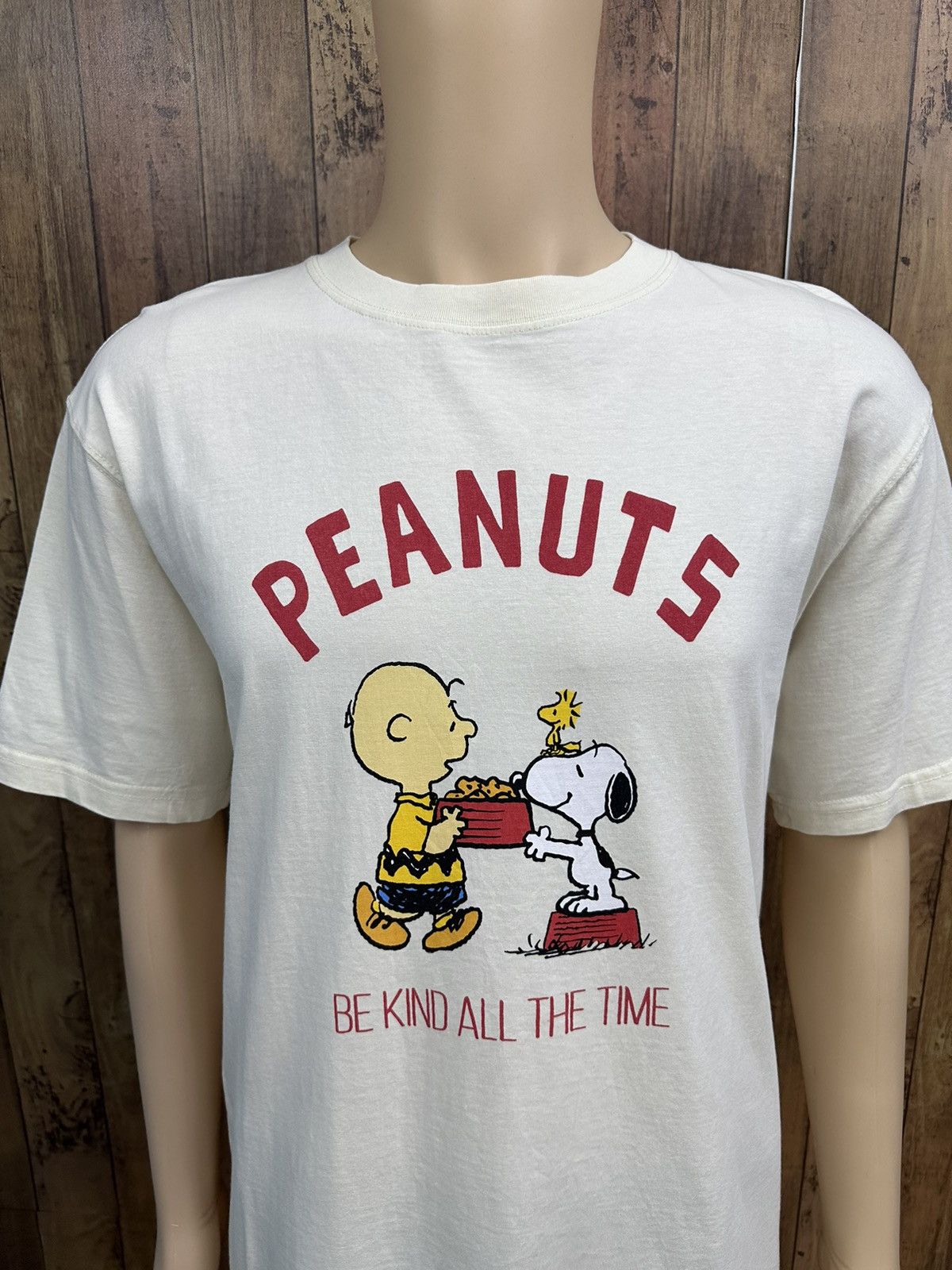 Peanuts × Vintage Vintage Peanuts Tshirt A574 Size US M / EU 48-50 / 2 - 2 Thumbnail