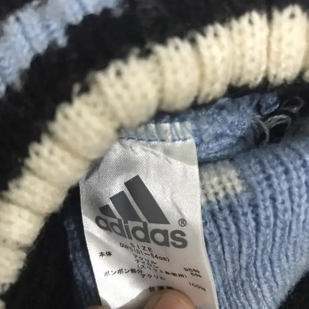 Adidas × Vintage Vintage Adidas Spellout Beanie Hat Size ONE SIZE - 4 Thumbnail