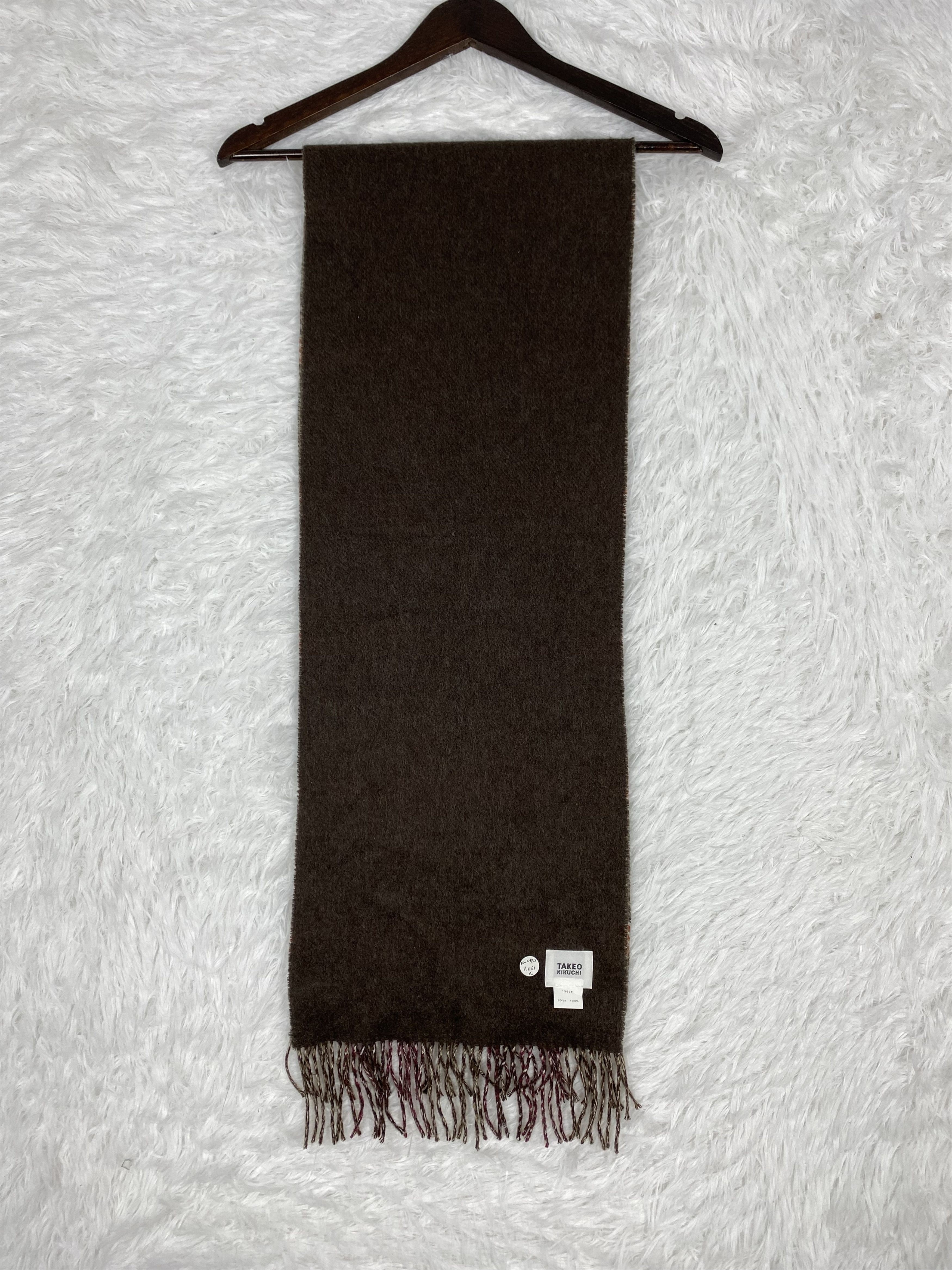 Takeo Kikuchi Vintage Takeo Kikuchi Scarf / Muffler Neckwear PM0118 Size ONE SIZE - 4 Thumbnail