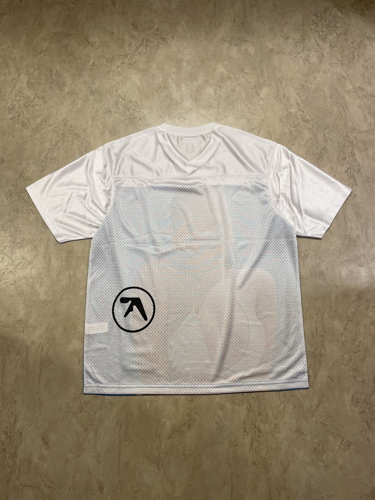 supreme x aphex twin football jersey white