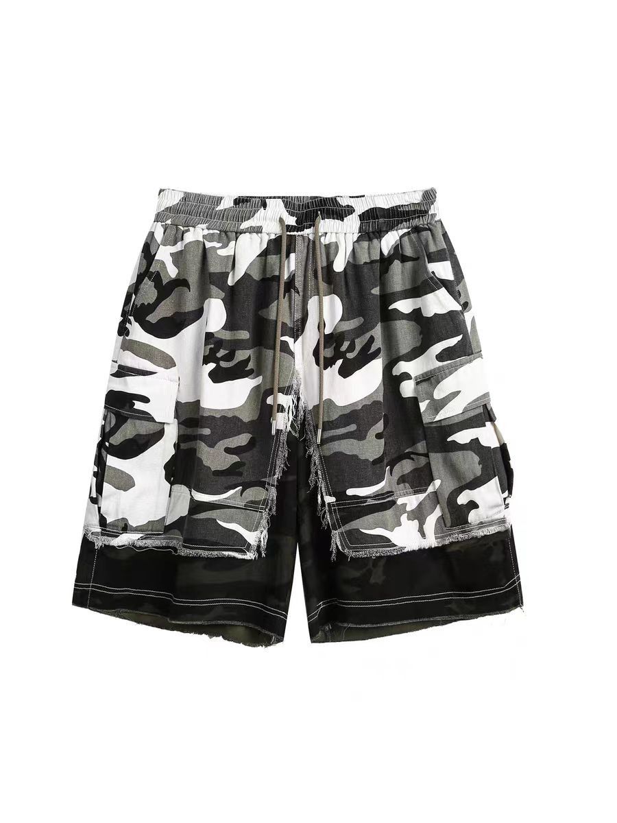 Vintage High Street Hip Hop Denim Shorts