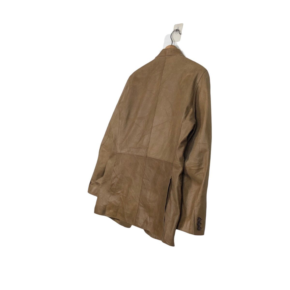 Japanese Brand 📌Vintage Chore Worker Leather Jacket Takeo Kikuchi Size US M / EU 48-50 / 2 - 11 Thumbnail