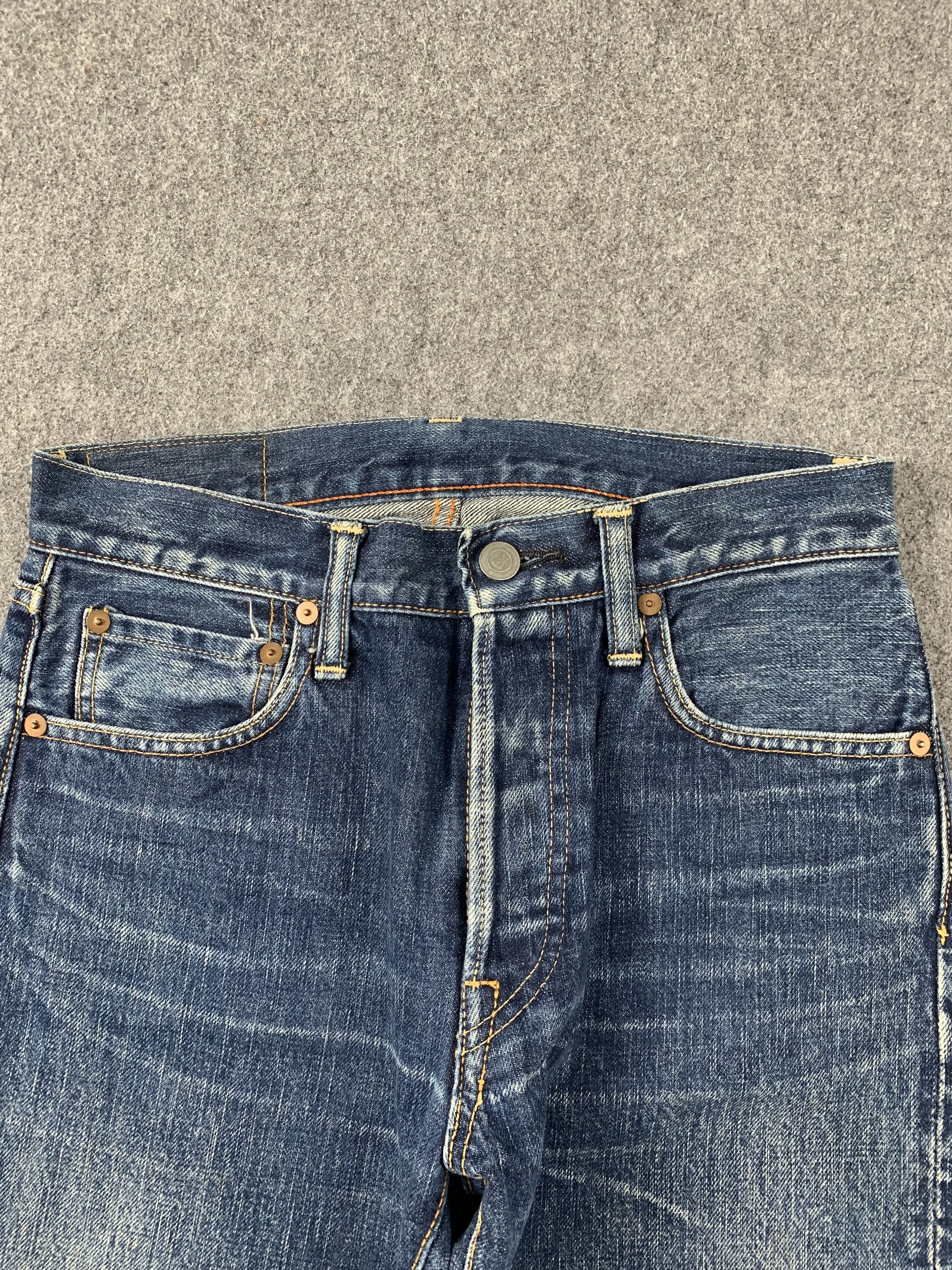 45rpm Vintage 45rpm Redline Selvedge Jeans DP1986 Size US 28 / EU 44 - 2 Thumbnail