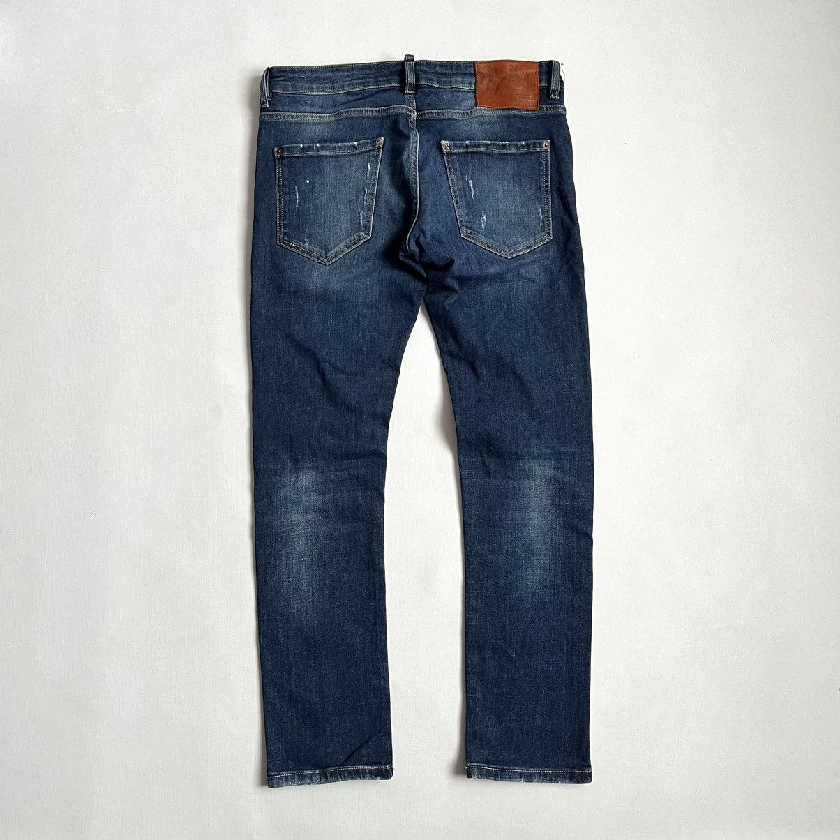 Dsquared2 Dsquared 2 distressed painted western denim jeans skinny Size US 30 / EU 46 - 11 Thumbnail