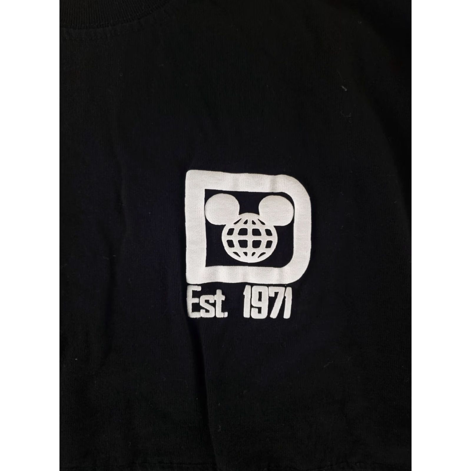 Disney Walt Disney World Spirit Jersey Long Sleeve Black Mens M Size US M / EU 48-50 / 2 - 2 Thumbnail
