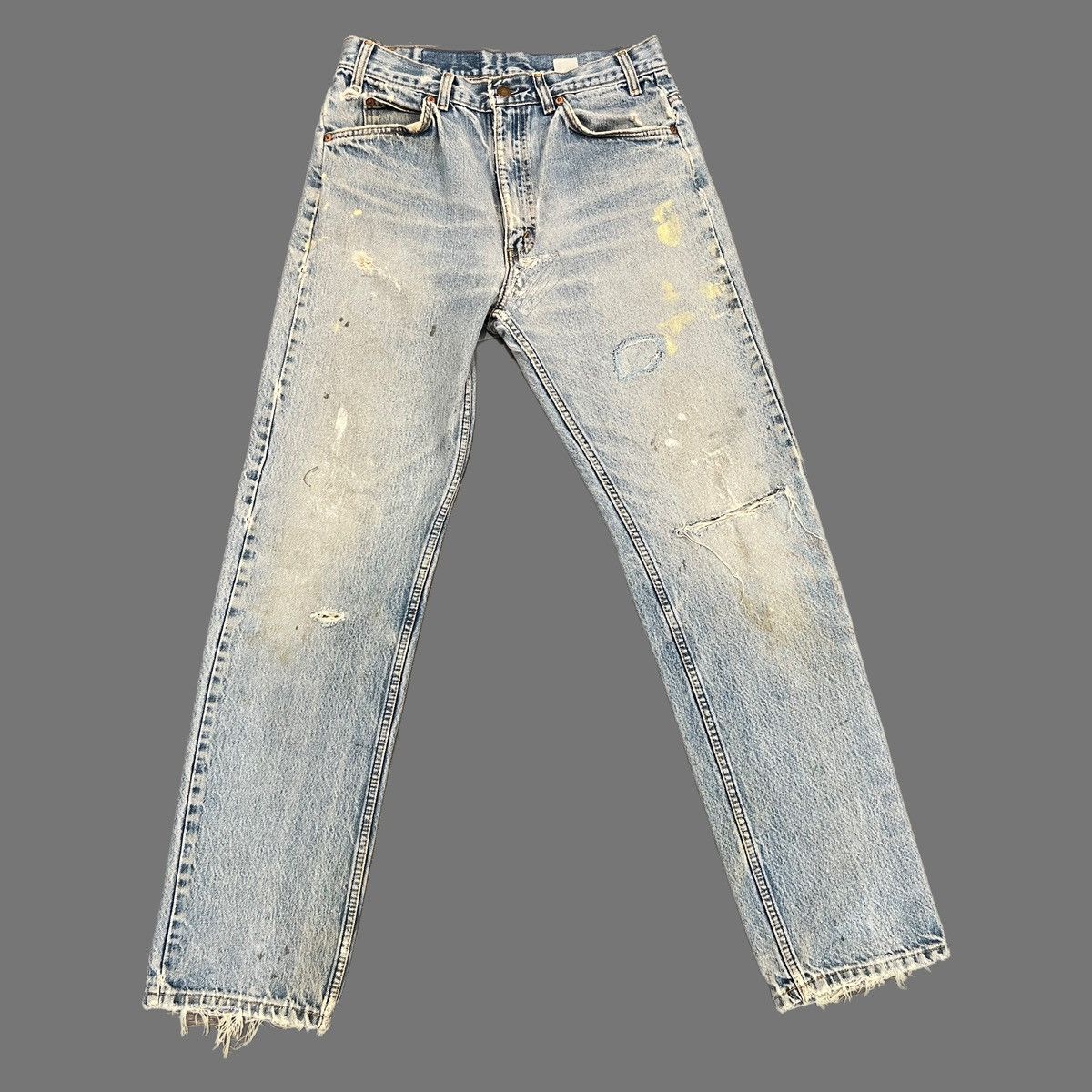 image of Levis Levi’S 505 Vintage Denim Jeans in Blue, Men's (Size 30)