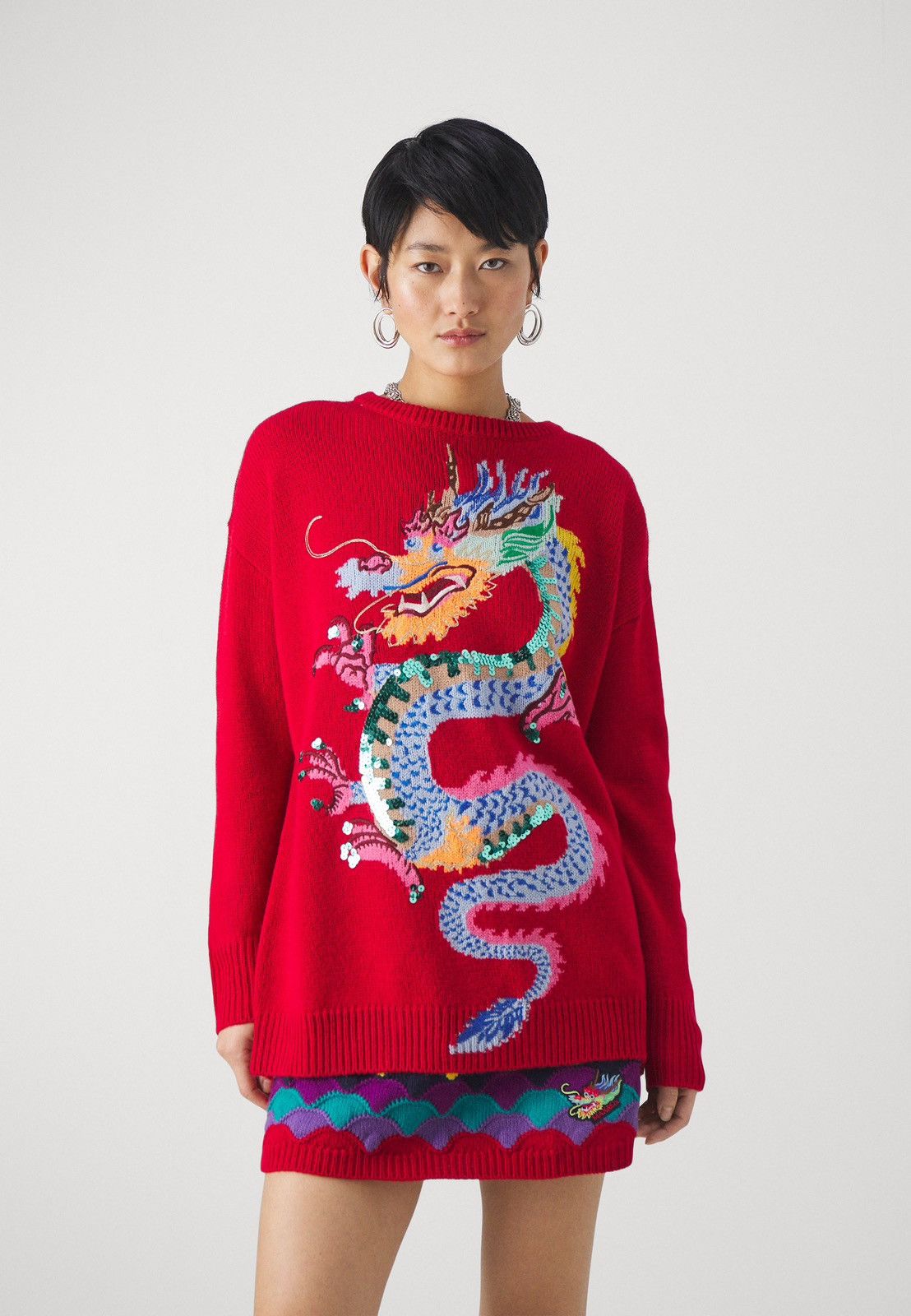 MAX&Co. MAX&Co Women's Sweaters Cardigans Chinese New Year Oversized Size S / US 4 / IT 40 - 7 Thumbnail
