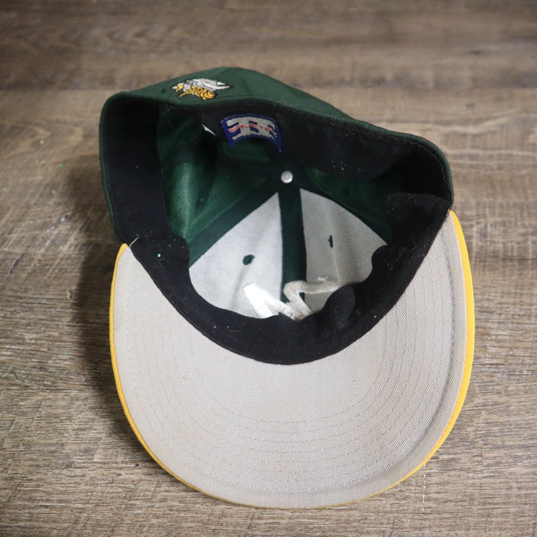 Vintage VIKING Hat Browning Green Adult Cap M Medium Women Hat Green Browning Viking Cap M Adults Baseball Cap Strap Womens Mens Boys Girls Size ONE SIZE - 5 Thumbnail