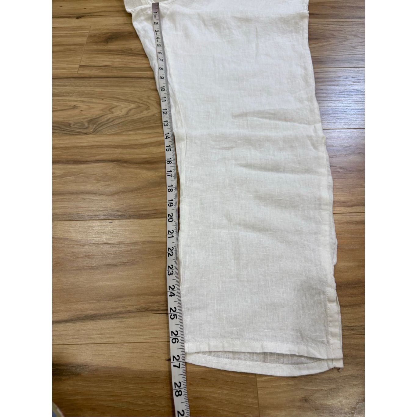 FLAX Flax linen white relax fit pants size M Size 30" / US 8 / IT 44 - 9 Thumbnail