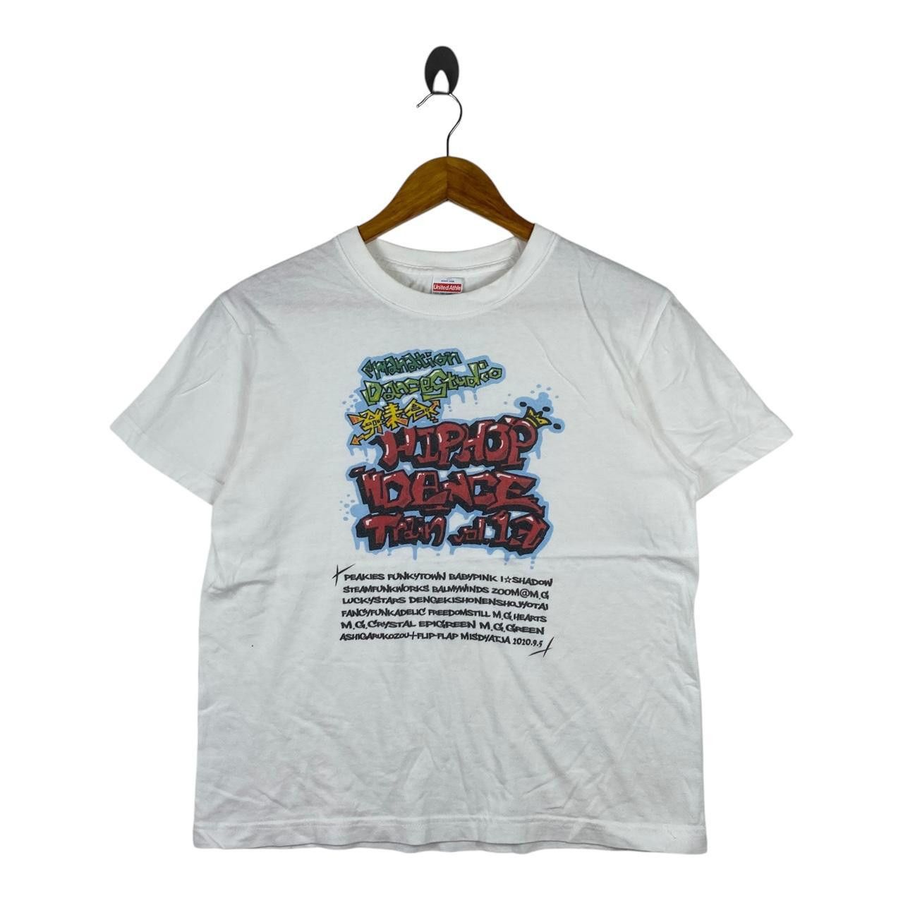 Other EMANATION DANCE STUDIO Tokyo Hip Hop Style Tee Shirt Top Size S / US 4 / IT 40 - 1 Thumbnail