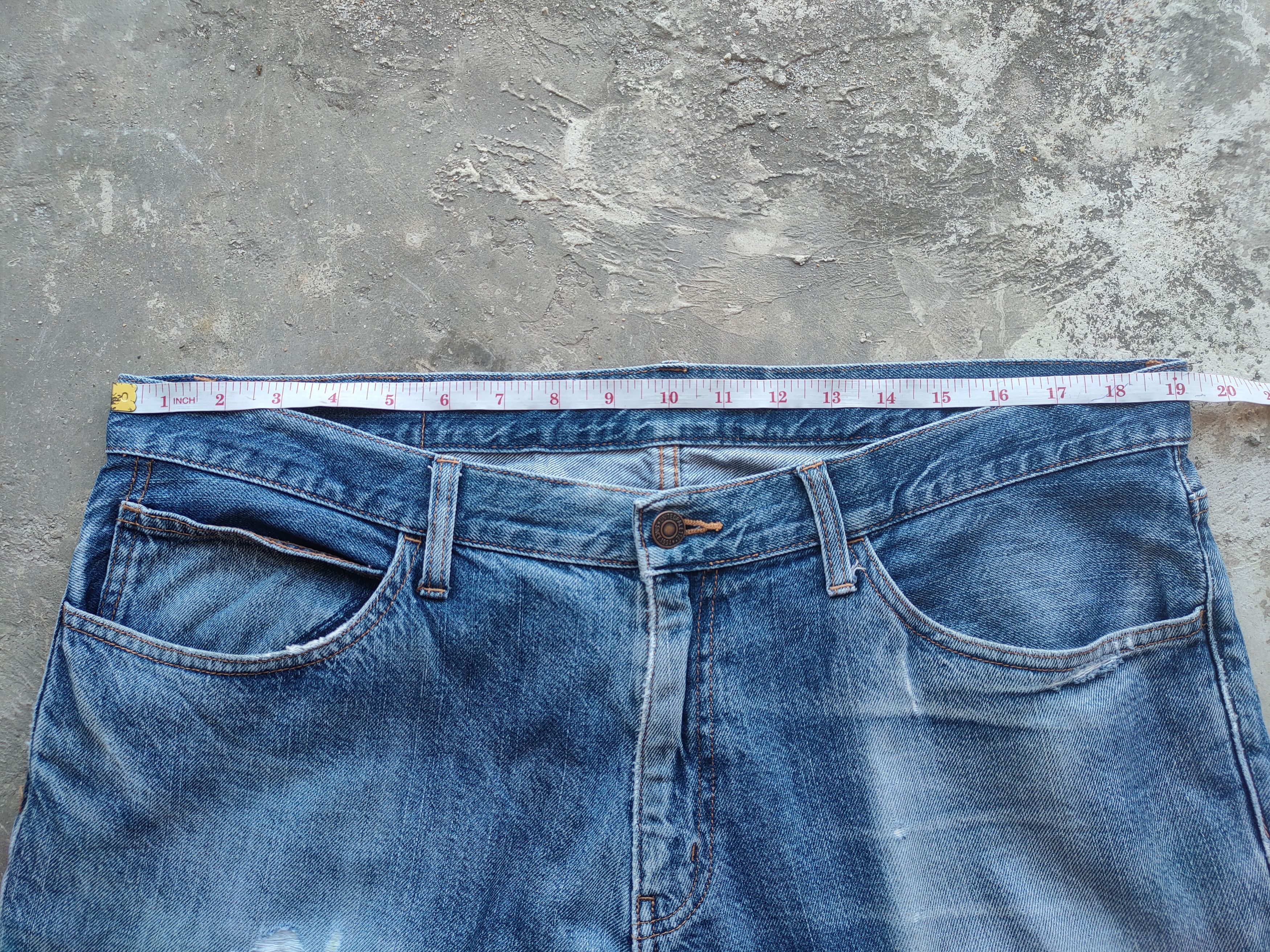 Japanese Brand W38 VINTAGE JAPANESE FADED DISTRESSED JEANS PANTS Size US 38 / EU 54 - 5 Thumbnail