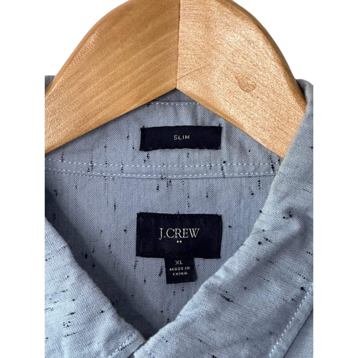 J.Crew J. Crew Blue Slim Fit Long Sleeve Button-Up Shirt Men's XL Size US XL / EU 56 / 4 - 6 Thumbnail