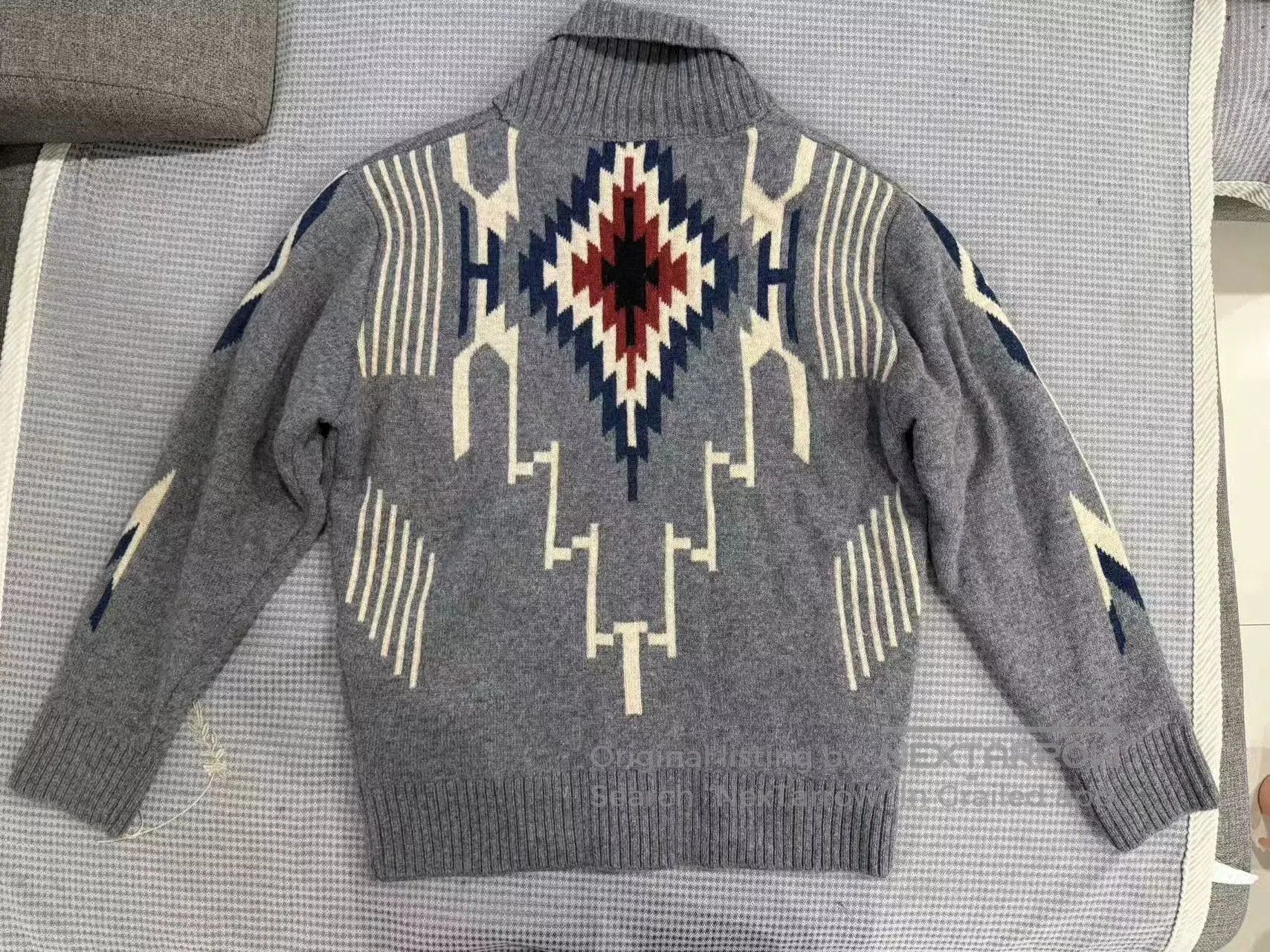 Pherrow's Pherrow Navajo Wool Coat Sweater. Size US XXS / EU 40 - 2 Thumbnail