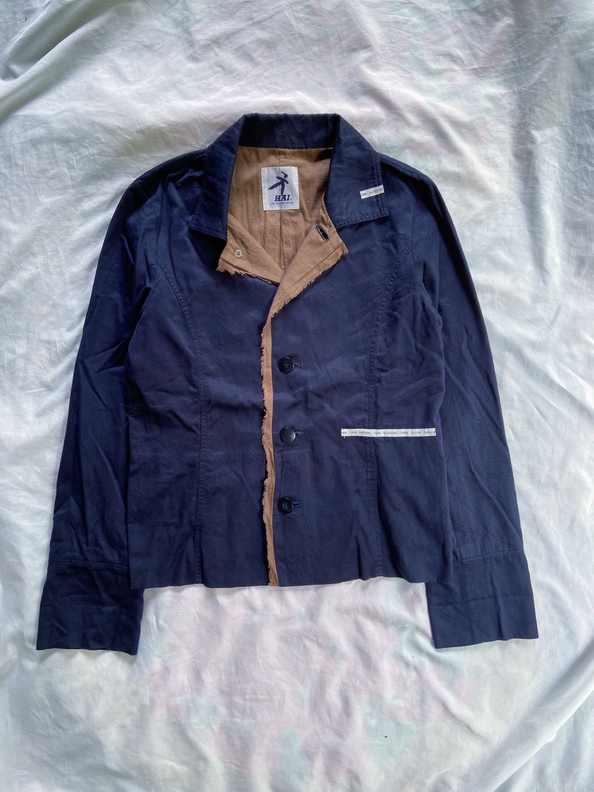 Hai Sporting Gear HAI SPORTING GEAR ISSEY MIYAKE CASUAL BLAZER Size US S / EU 44-46 / 1 - 1 Thumbnail