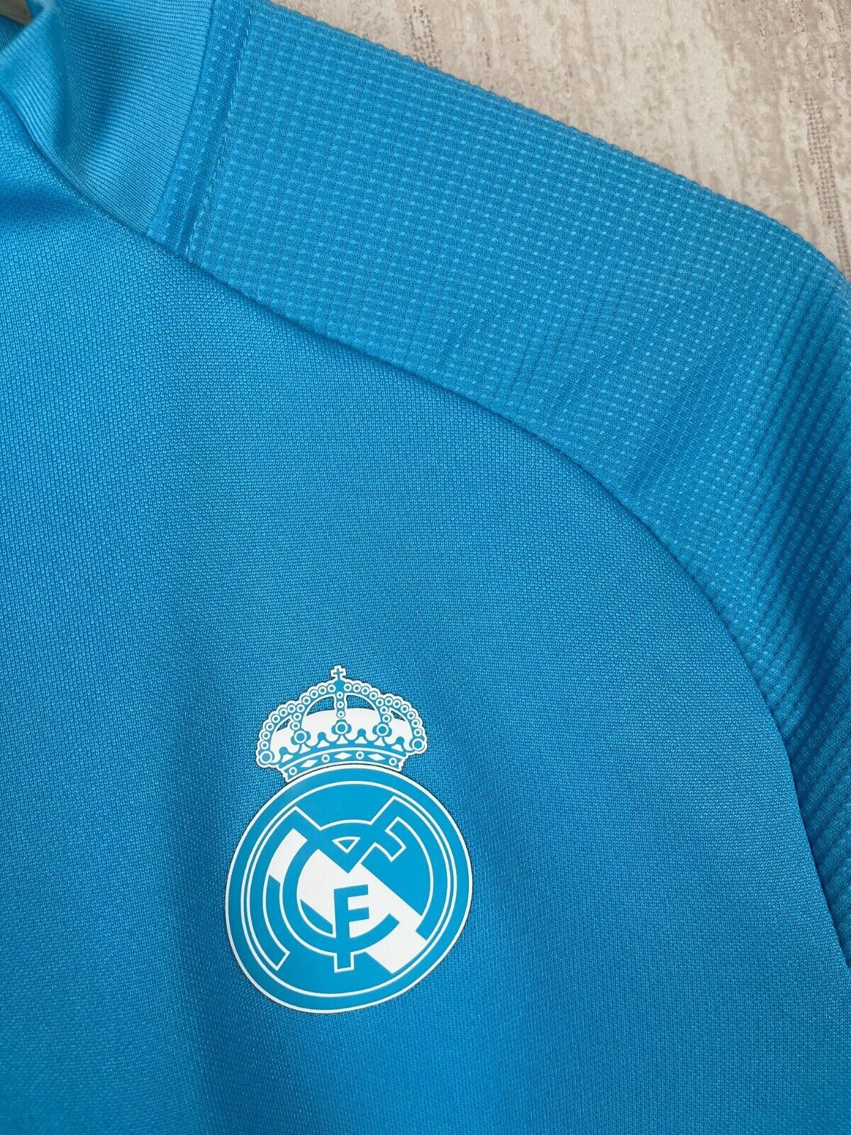 Adidas Real Madrid 2021/22 Training Half Zip Soccer Football Jersey Size US M / EU 48-50 / 2 - 5 Thumbnail