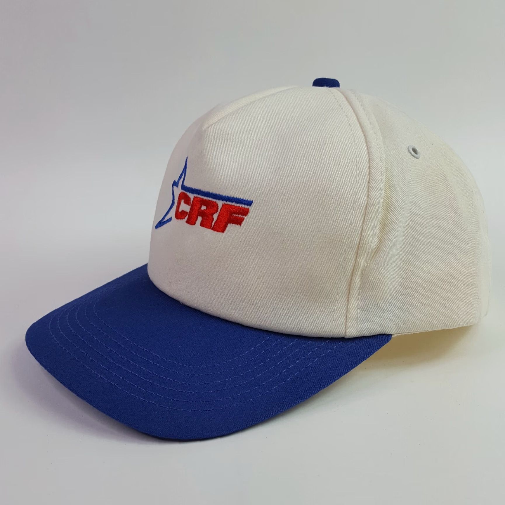 Vintage Legend Trucker Hat Adult Adjustable Logo Retro Blue Canvas Cotton VTG 80s 90s USA Made Cap Size ONE SIZE - 3 Thumbnail