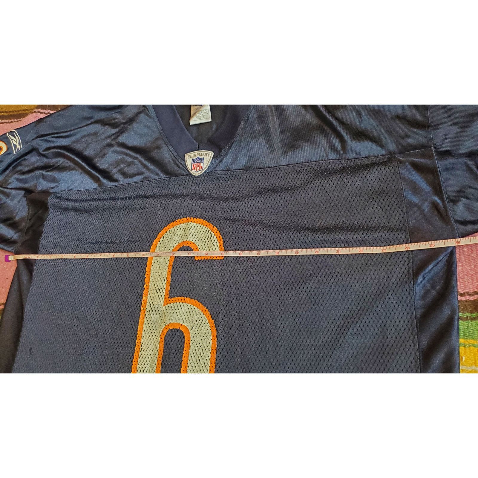 NFL Reebok Chicago Bears Cutler Jersey On Field NFL Equipment XL Size US XL / EU 56 / 4 - 8 Thumbnail