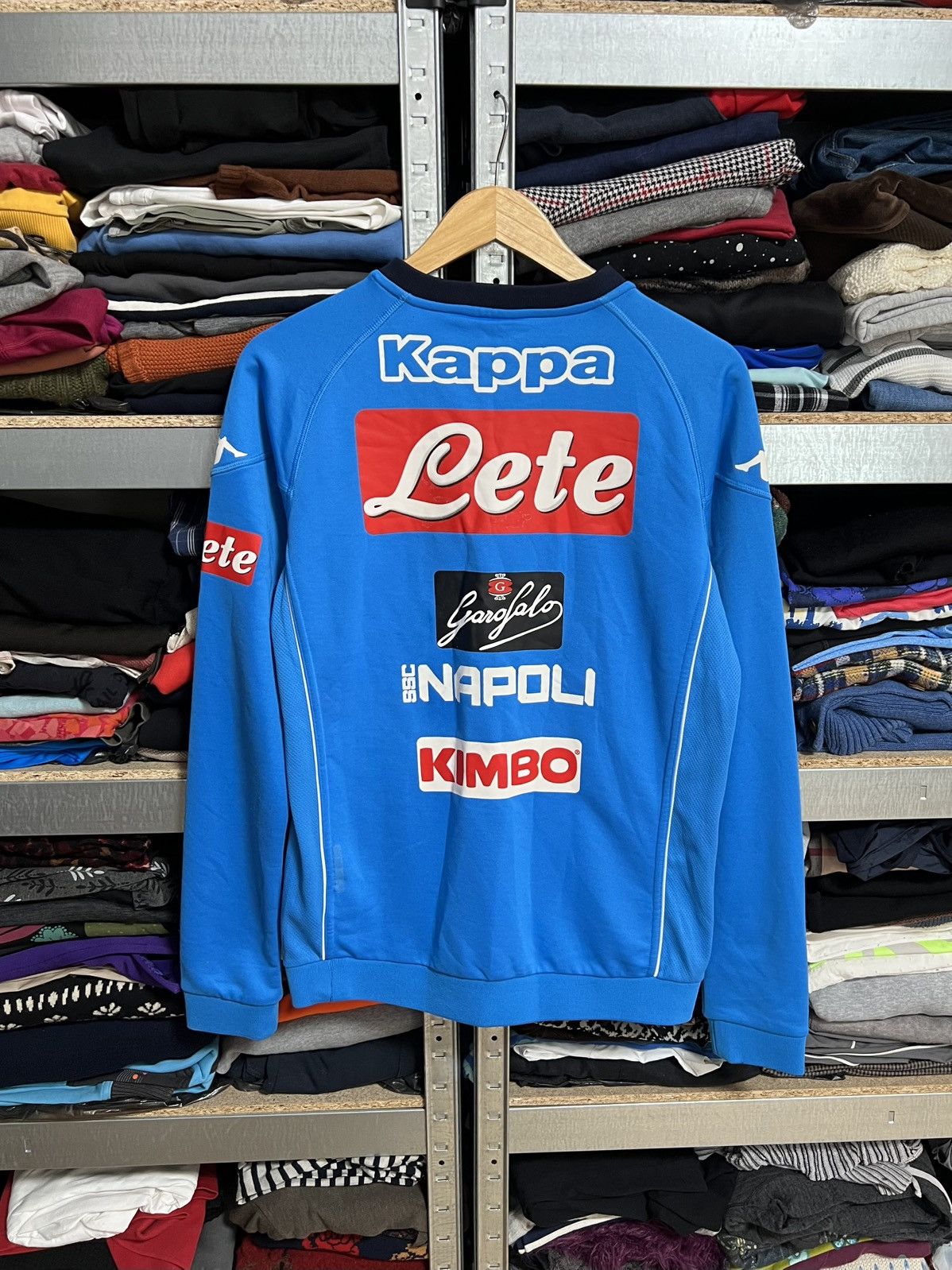Kappa Kappa Napoli Long Sleeve Sweatshirt Size S Training Jersey Size US S / EU 44-46 / 1 - 3 Thumbnail