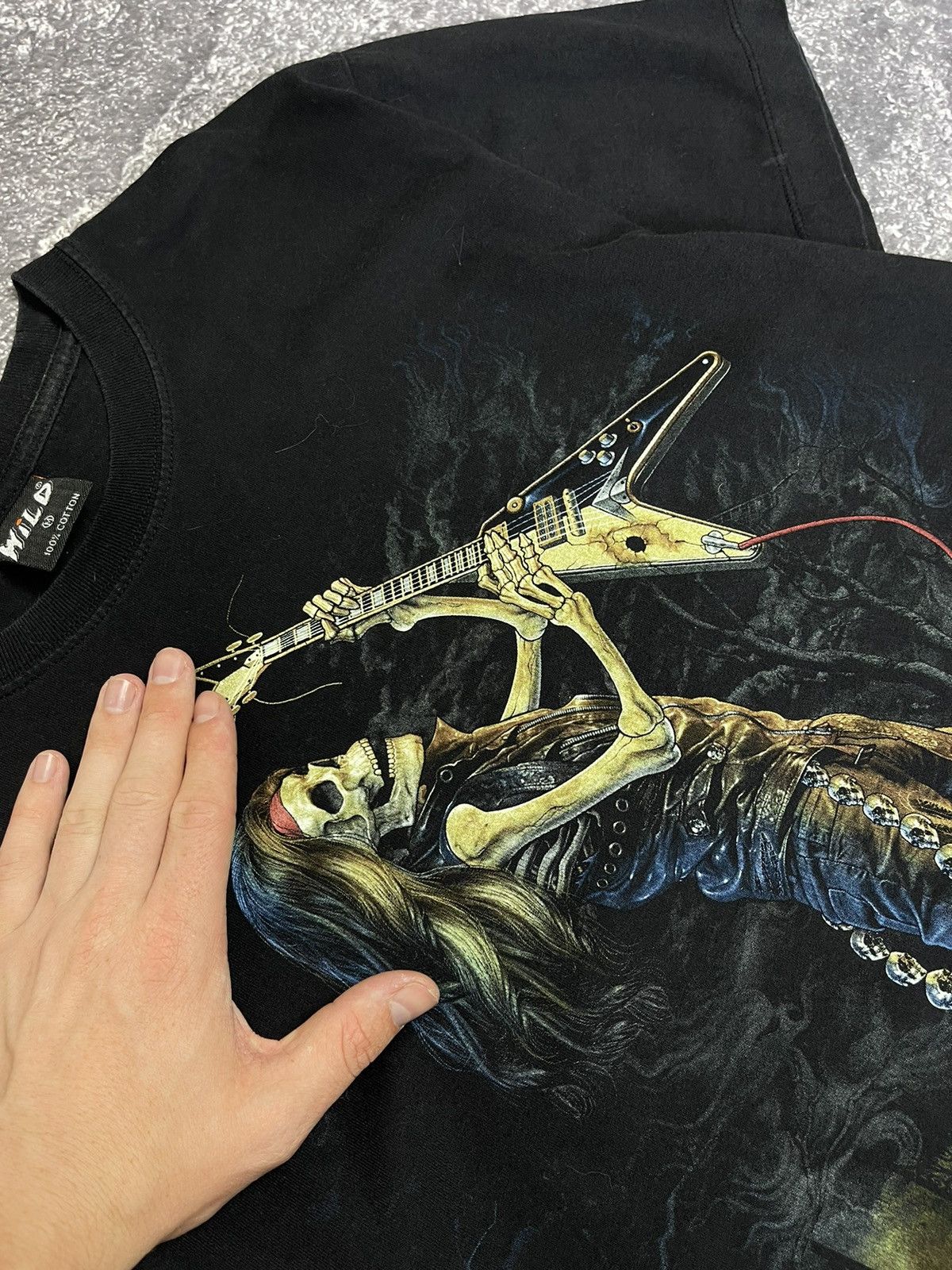 Band Tees × Vintage wild vintage skull t shirt y2k Size US M / EU 48-50 / 2 - 4 Thumbnail