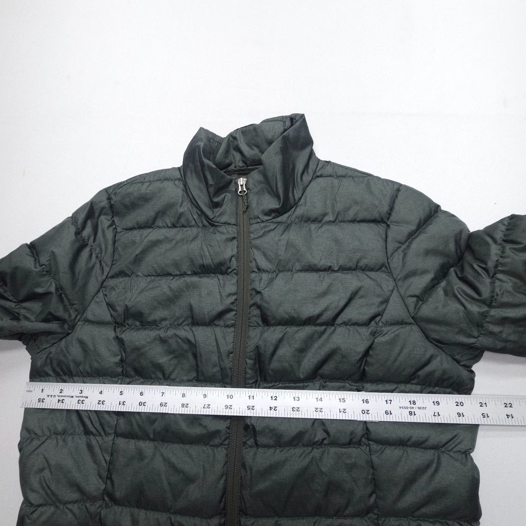 Eddie Bauer VINTAGE Eddie Bauer EB650 Goose Down Puffer Womens Large Green Jacket Size L / US 10 / IT 46 - 6 Thumbnail