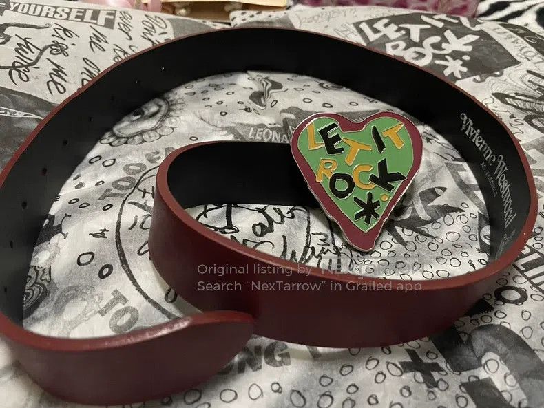 Vivienne Westwood Vivienne Westwood Let it Rock limited Saturn heart metal h Size ONE SIZE - 4 Thumbnail
