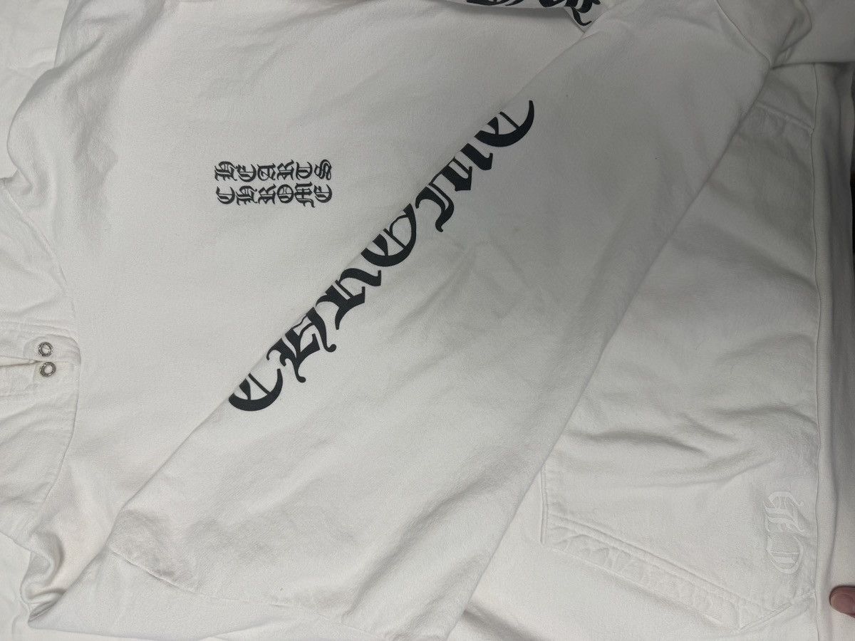 Chrome Hearts Chrome Hearts Hoodie (Vertical Logo) Size US XL / EU 56 / 4 - 4 Thumbnail