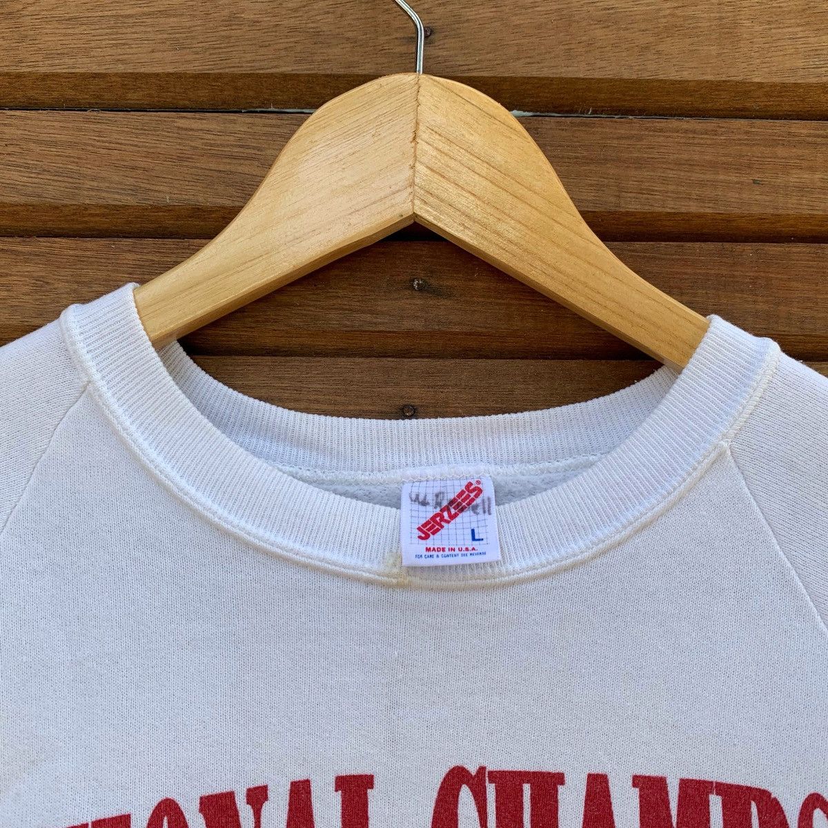NCAA Rare! Vintage 90s Championship Bama Vs Miami 1993 Crewneck Size US M / EU 48-50 / 2 - 6 Thumbnail