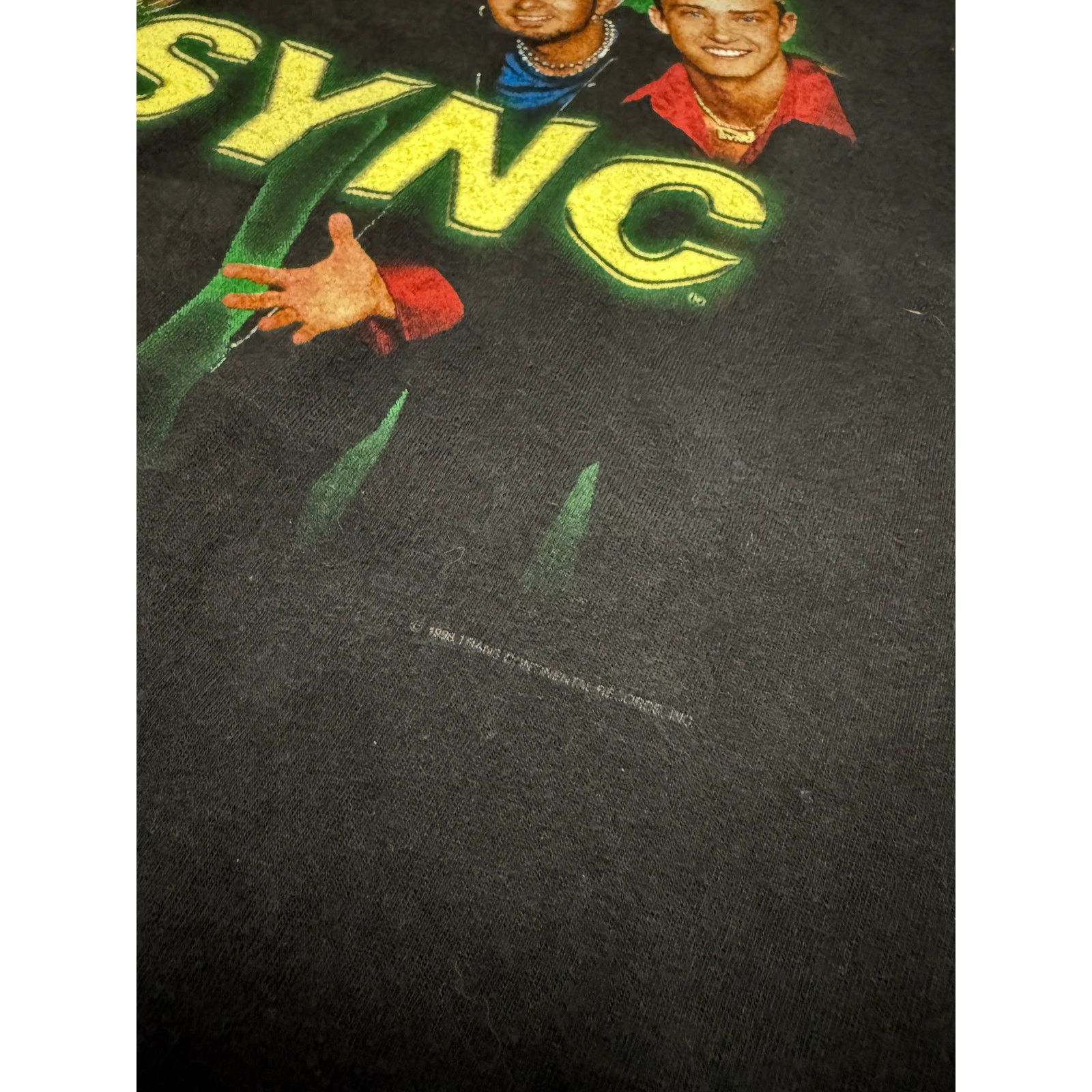 Vintage 1998 NSYNC Tour T-Shirt Size US L / EU 52-54 / 3 - 5 Thumbnail