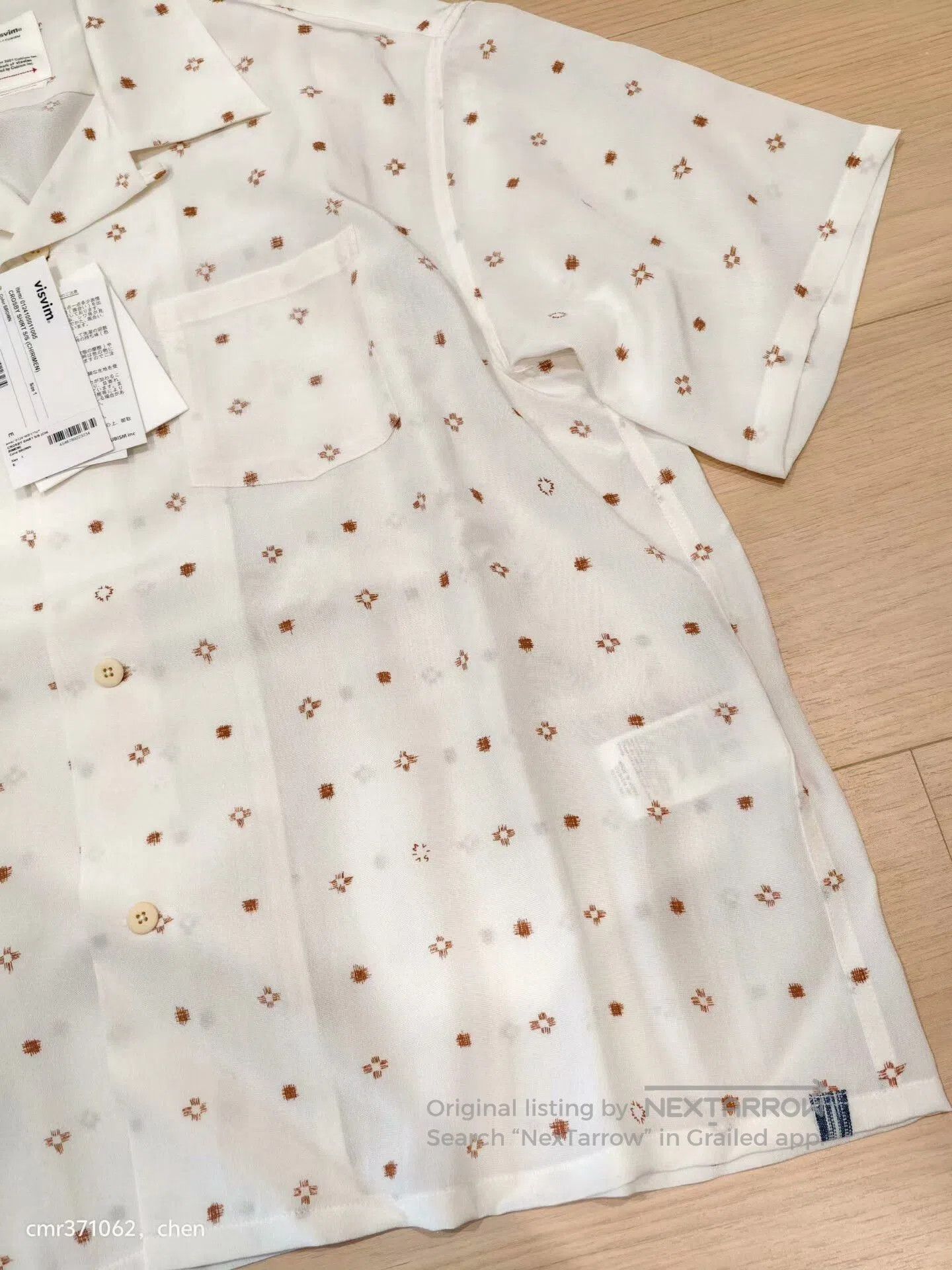 Visvim VISVIM 24SS Crosby S/S Shirt. Size US L / EU 52-54 / 3 - 5 Thumbnail