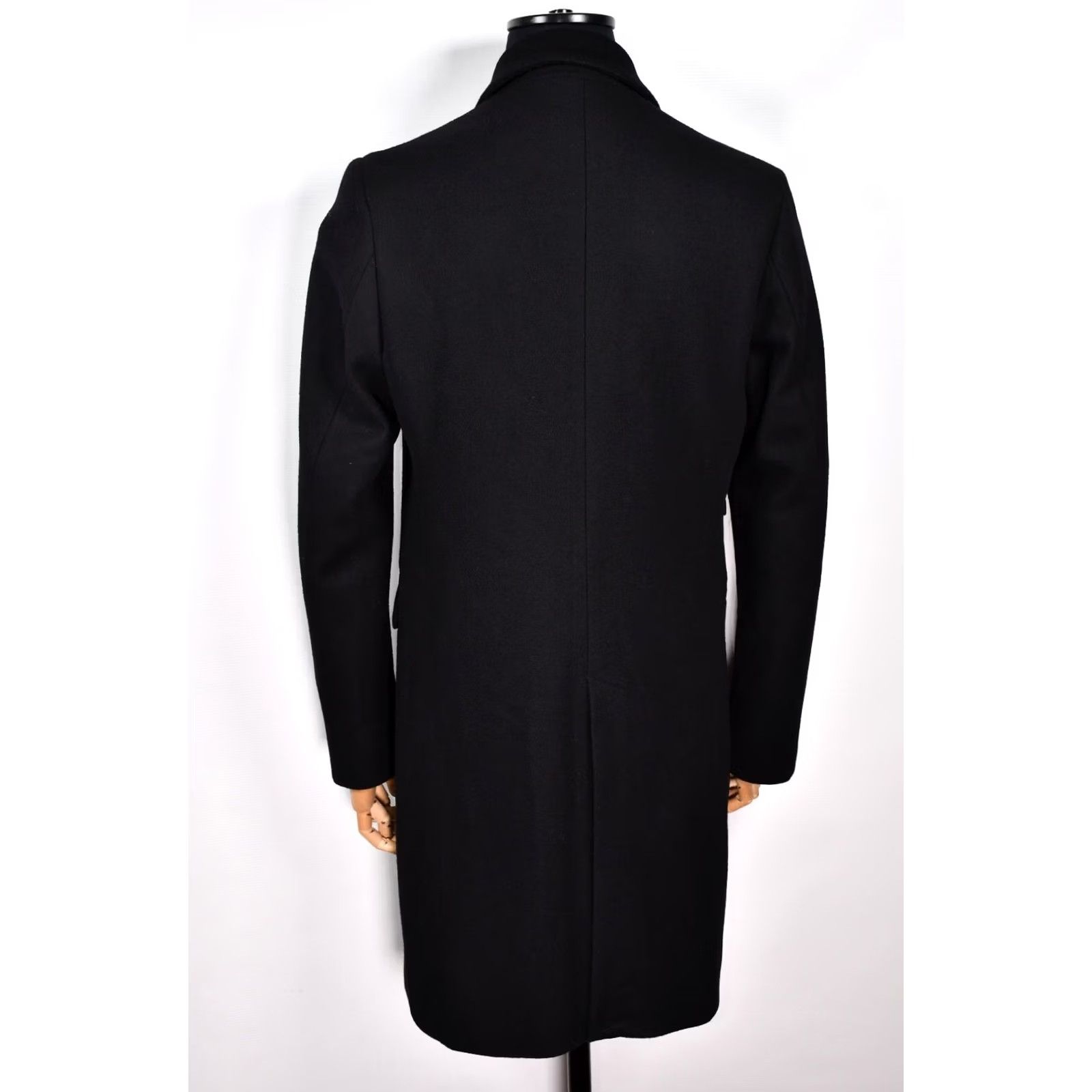 G-Star G-Star Raw Midnight Coat Jacket Long Mens L Black Wool Overcoat Size US L / EU 52-54 / 3 - 3 Thumbnail