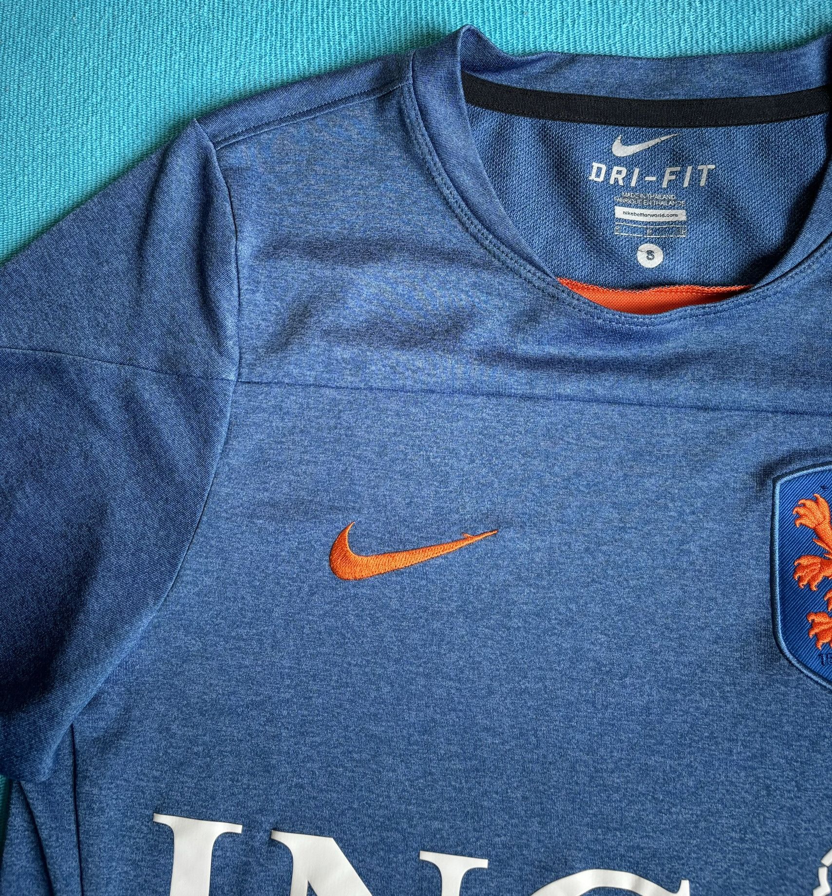 Nike Netherlands 2014 Nike Training Jersey Size. S Size US S / EU 44-46 / 1 - 8 Thumbnail