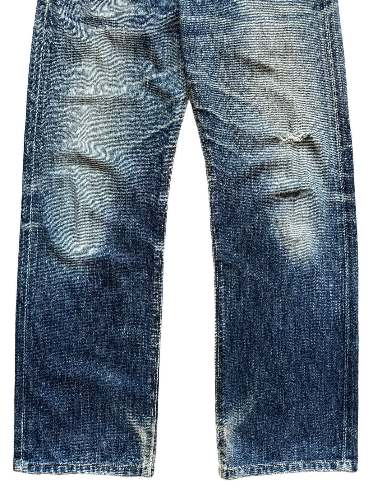 Edwin Vintage Edwin 505zx Distressed Selvedge Jeans Size US 28 / EU 44 - 6 Thumbnail
