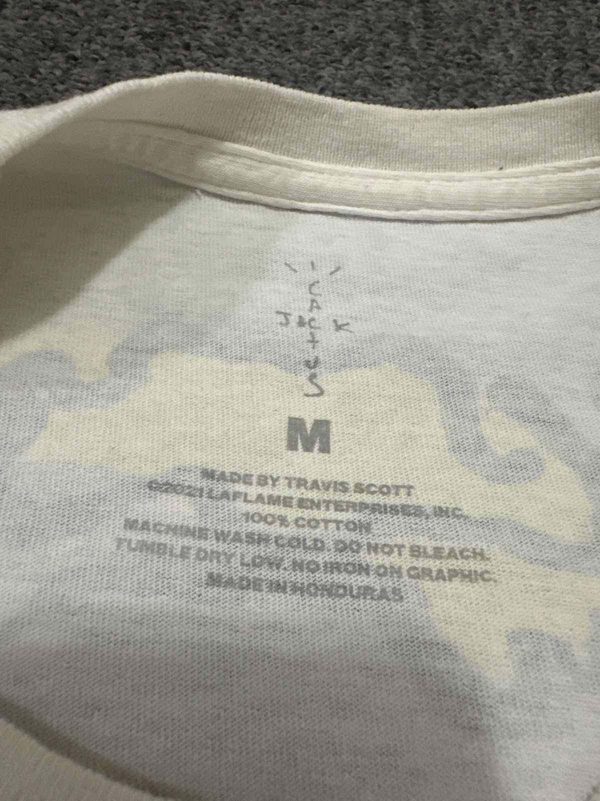 Fragment Design × Nike × Travis Scott Travis Scott Cactus Jack Kaws For Fragment Tee T-Shirt Size US M / EU 48-50 / 2 - 5 Thumbnail