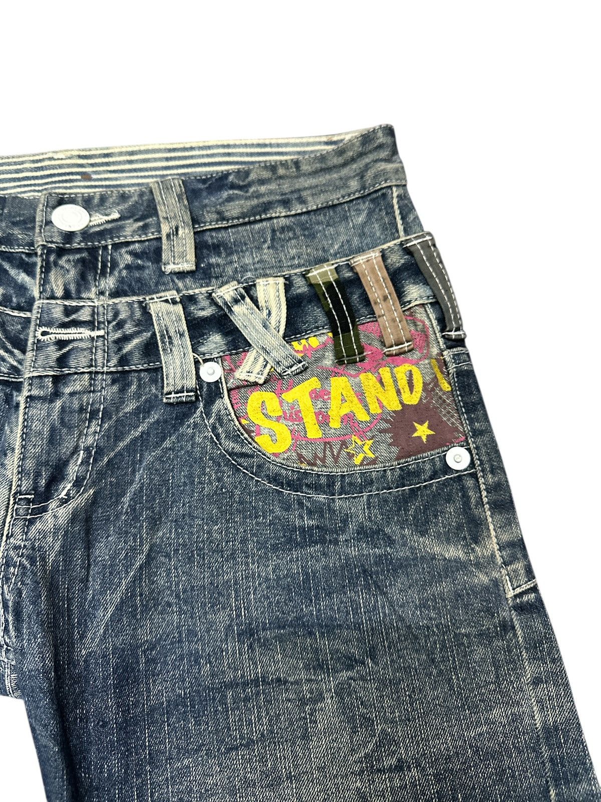 Kapital Double Waist With Branded Double Focus HoneyComb. Size US 32 / EU 48 - 11 Thumbnail