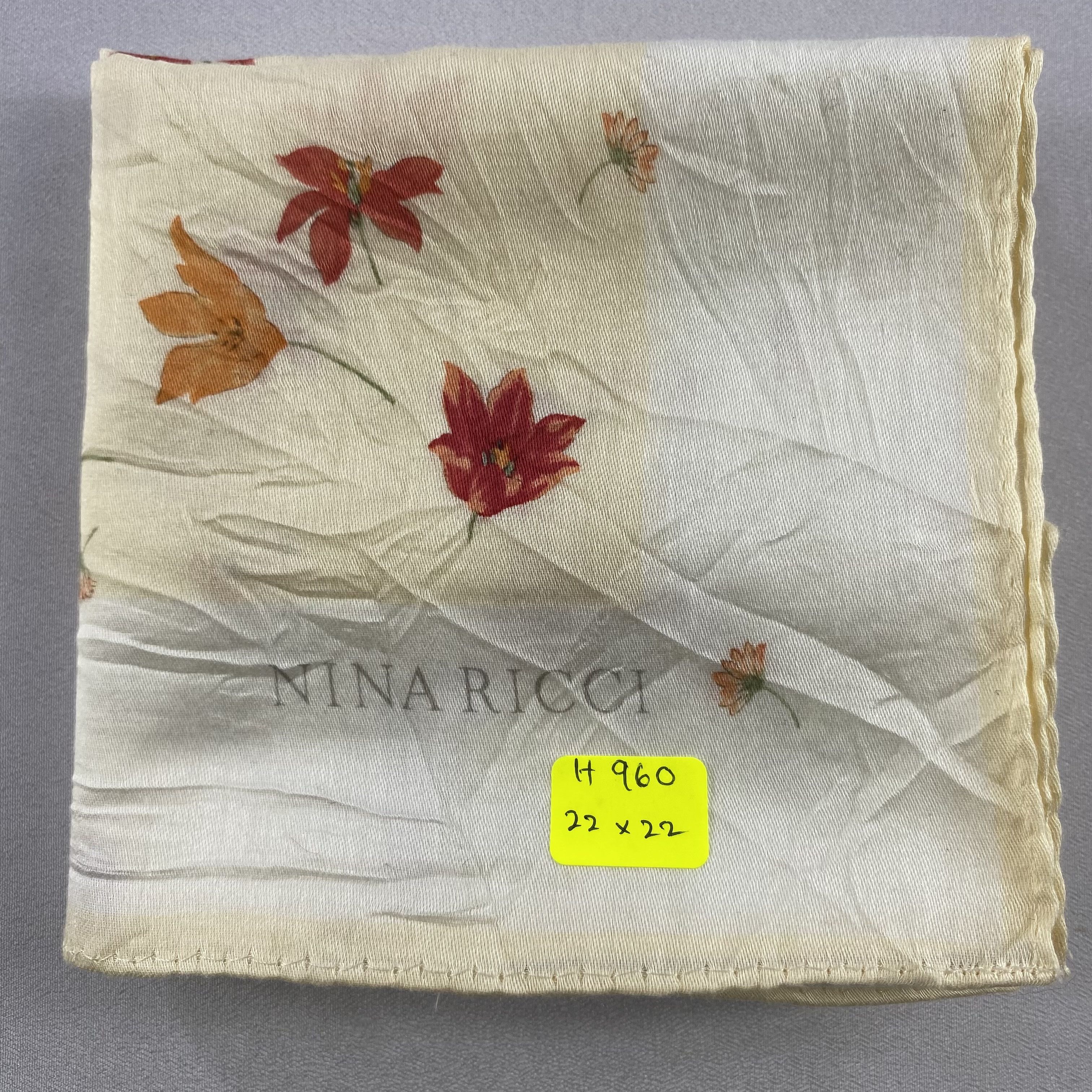Vintage Nina Ricci Bandana/ Handkerchief / Neckerchief Size ONE SIZE - 6 Thumbnail