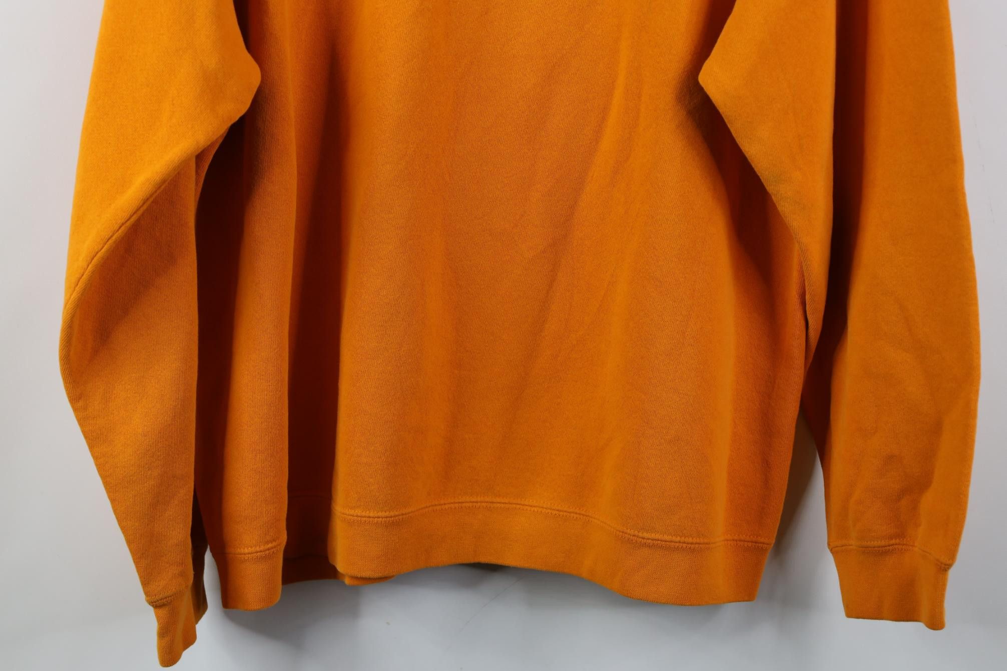 Adidas Vintage 90s Adidas Spell Out Center Logo Sweatshirt Orange Size US XL / EU 56 / 4 - 13 Thumbnail