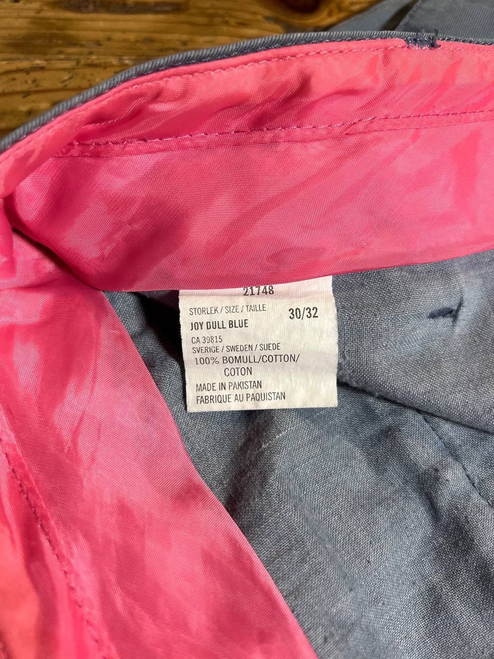 Acne Studios Acne Studios Joy Dull Blue pants Size US 30 / EU 46 - 6 Thumbnail