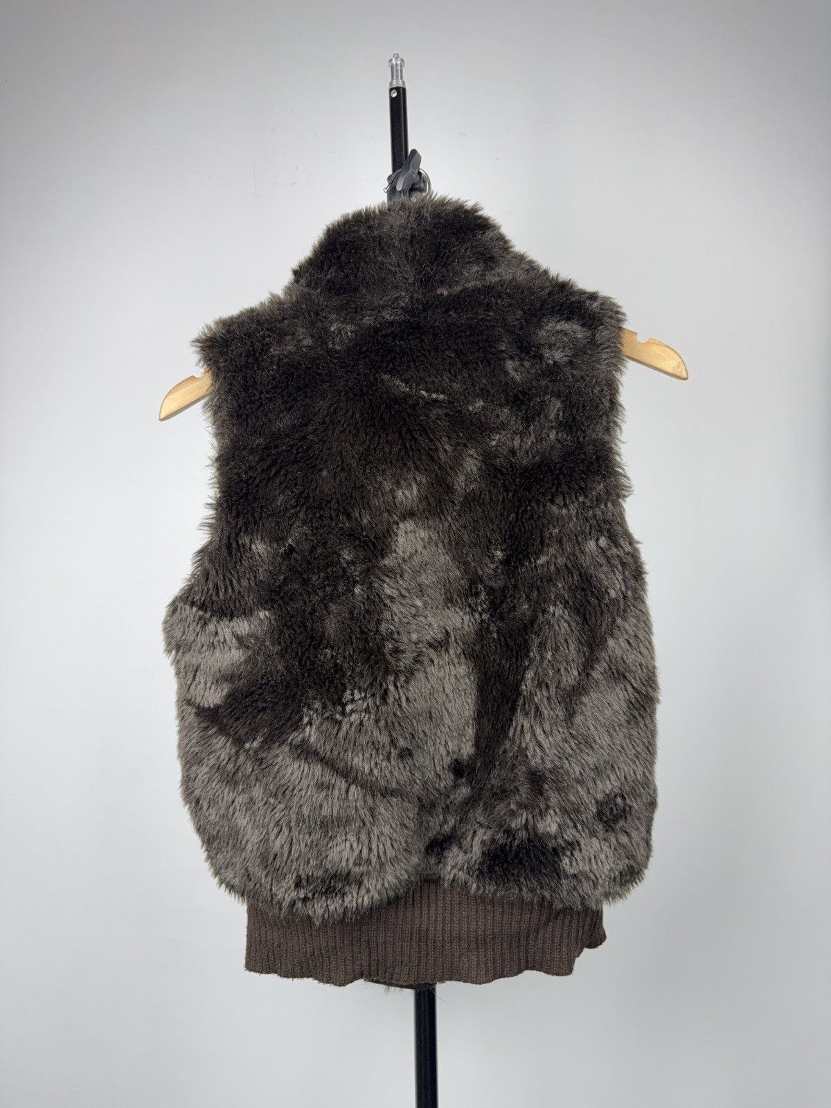 Hysteric Glamour Y2K Vintage 00s Japanese Faux fur vest Opium Avant-garde Size S / US 4 / IT 40 - 9 Thumbnail