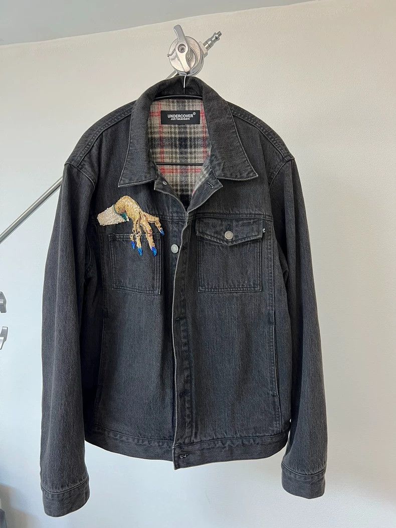 Undercover Undercover 23 FW ghost hand denim jacket 2504-Nextarrow Size US XL / EU 56 / 4 - 2 Thumbnail