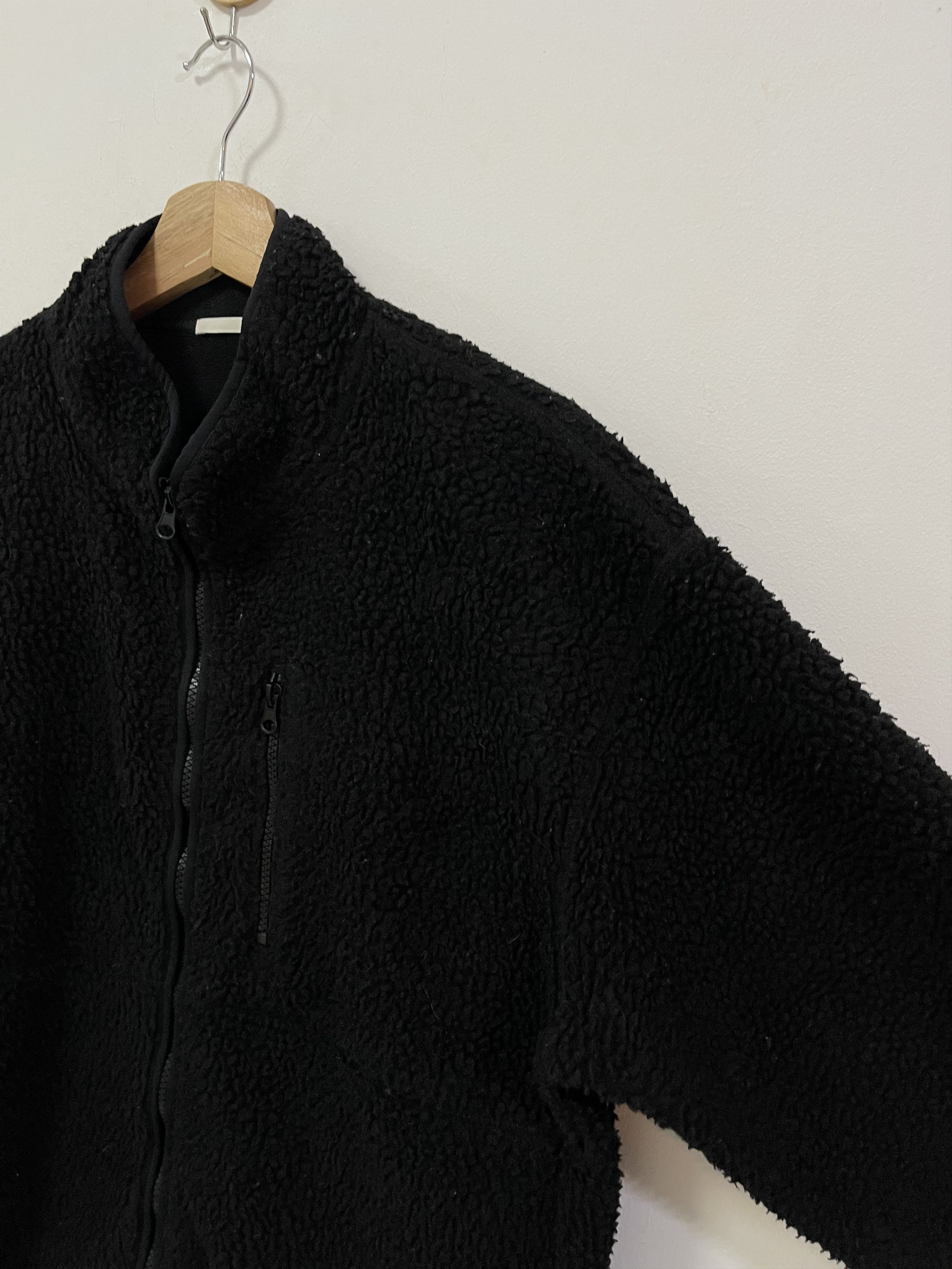 GU × Japanese Brand × Vintage Vintage Gu Sherpa Zip Up Jacket Size US M / EU 48-50 / 2 - 3 Thumbnail