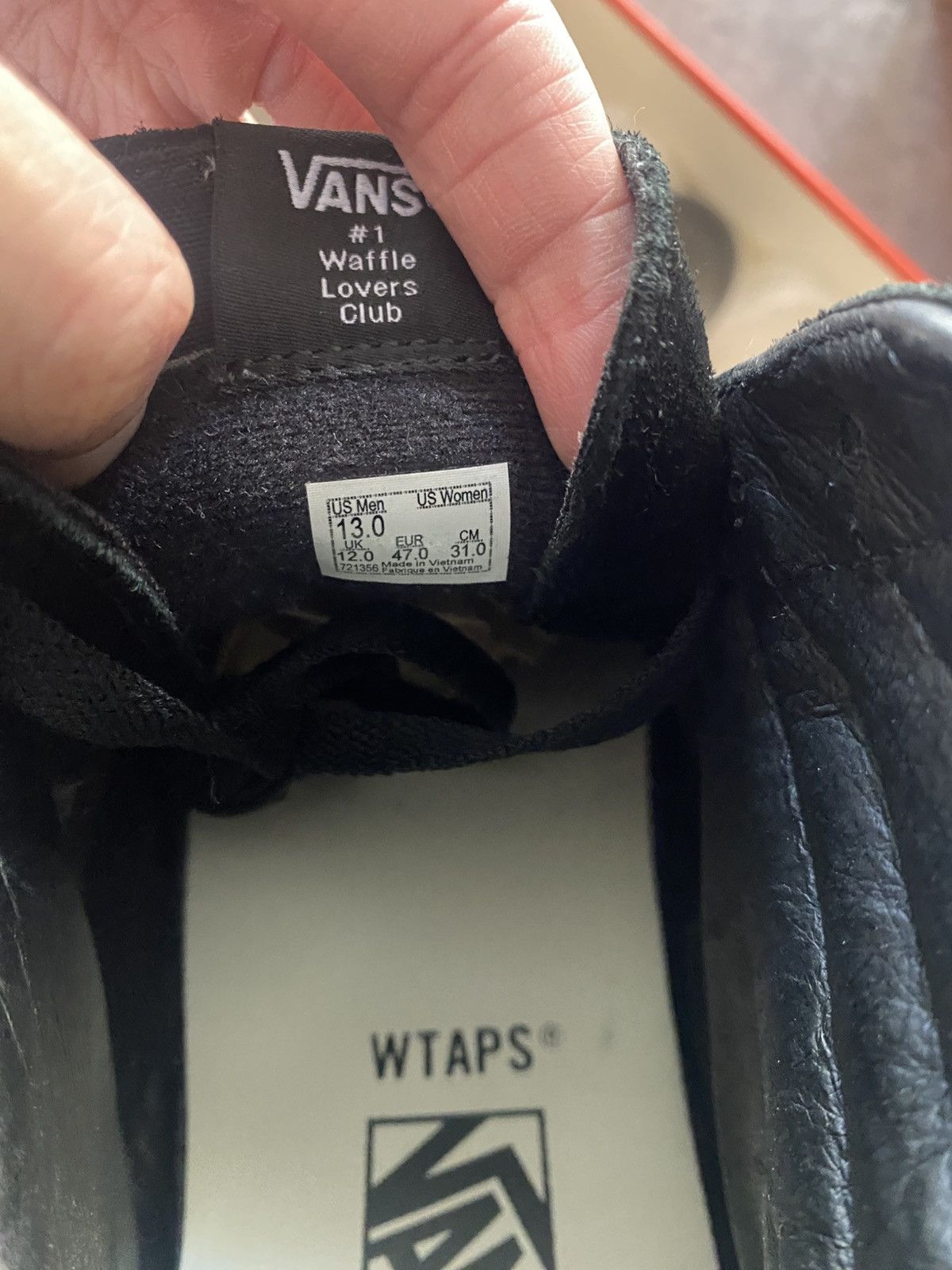 Vans × Wtaps Vans WTAPS Sk8 Hi Size US 13 / EU 46 - 7 Thumbnail