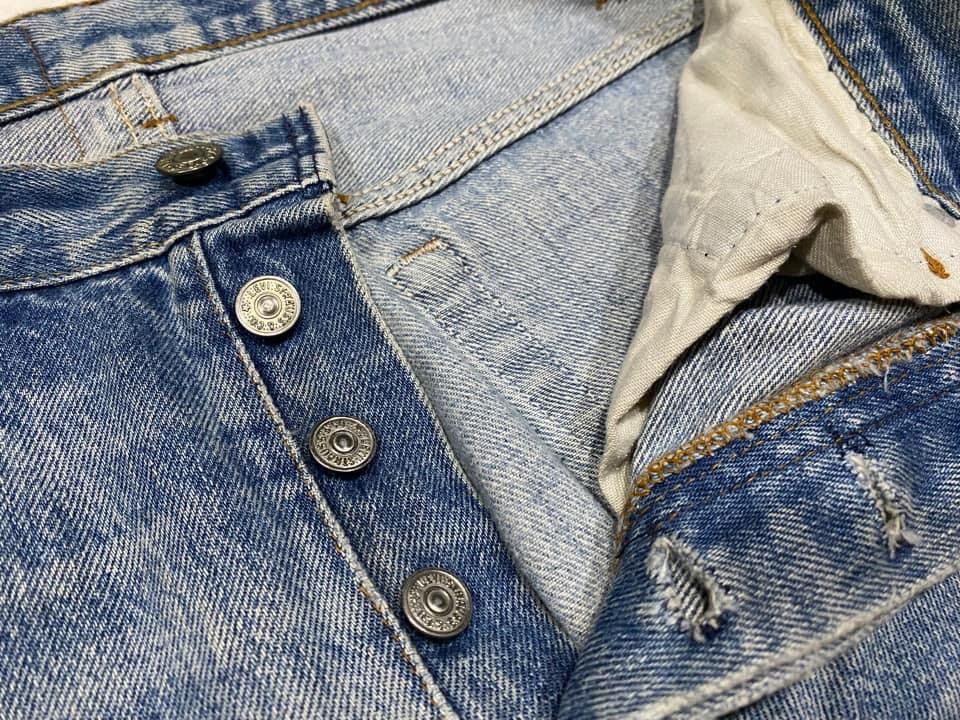 Levi's Vintage Levis 501 Jeans Rindem Patchwork Denim Size US 30 / EU 46 - 5 Thumbnail