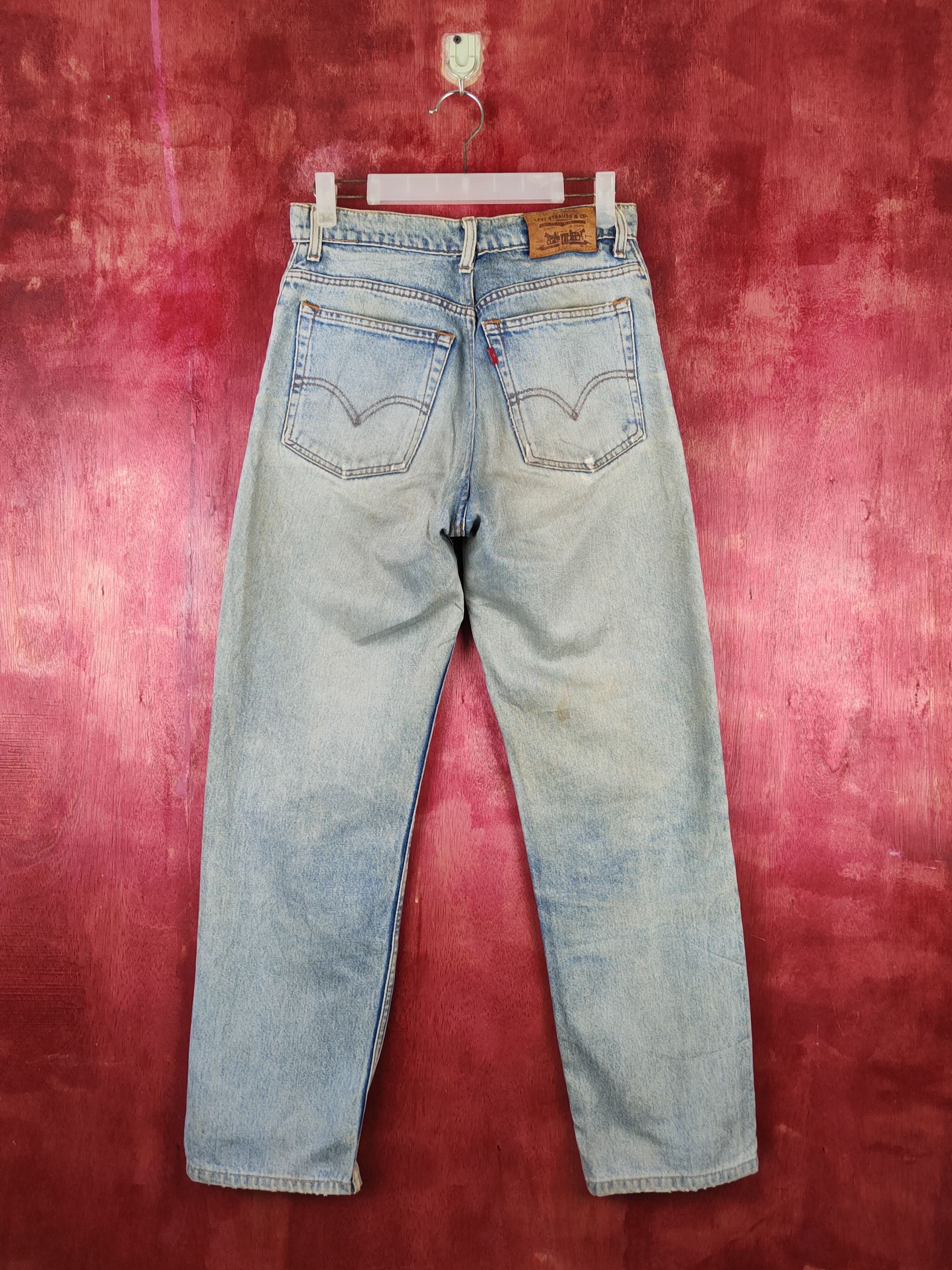 Levi's Levi's Blue Faded Distressed Ripped Jeans #S1648 Size US 31 - 7 Thumbnail